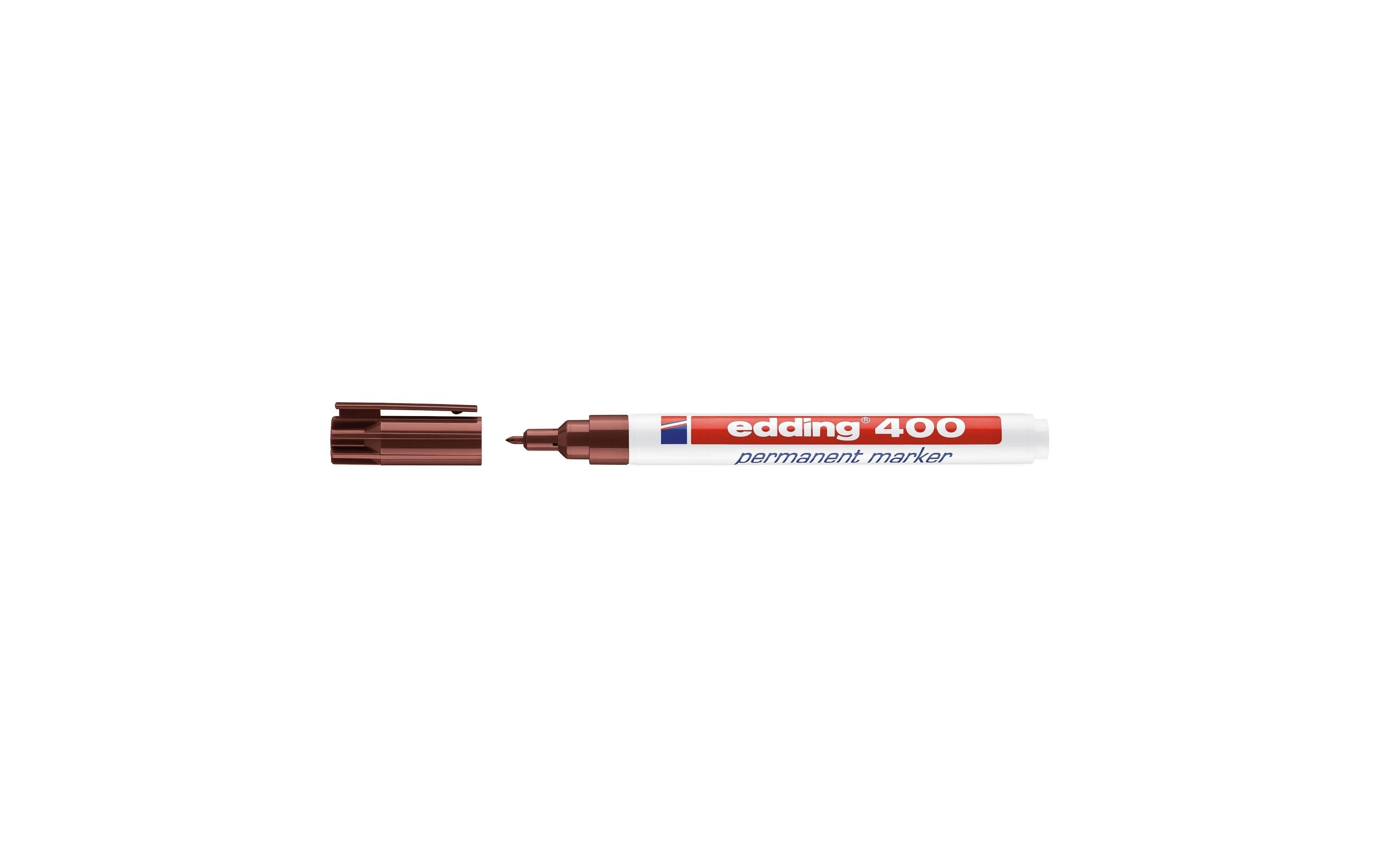 edding Permanent-Marker 400 Braun