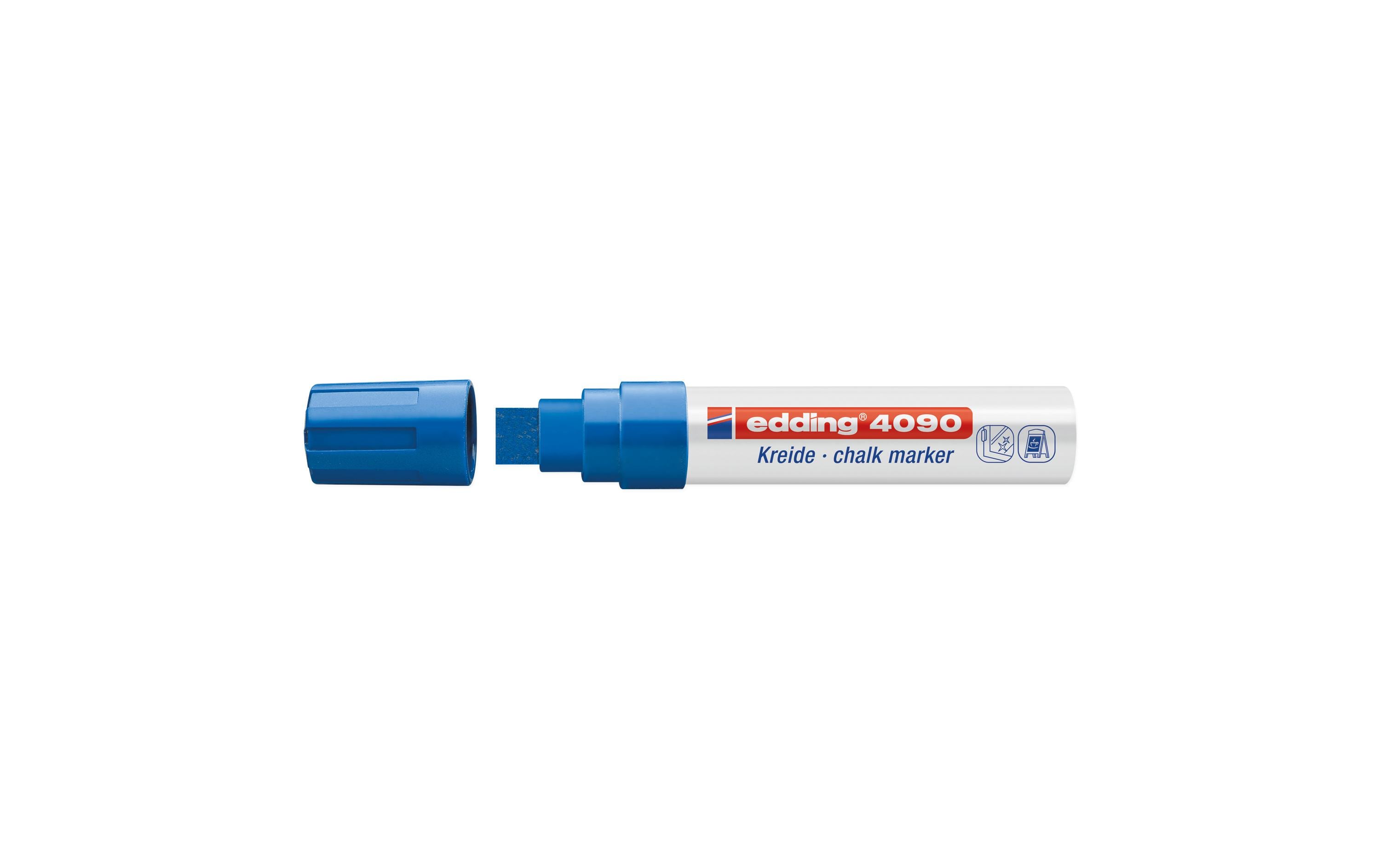 edding Kreidemarker 4090 Blau