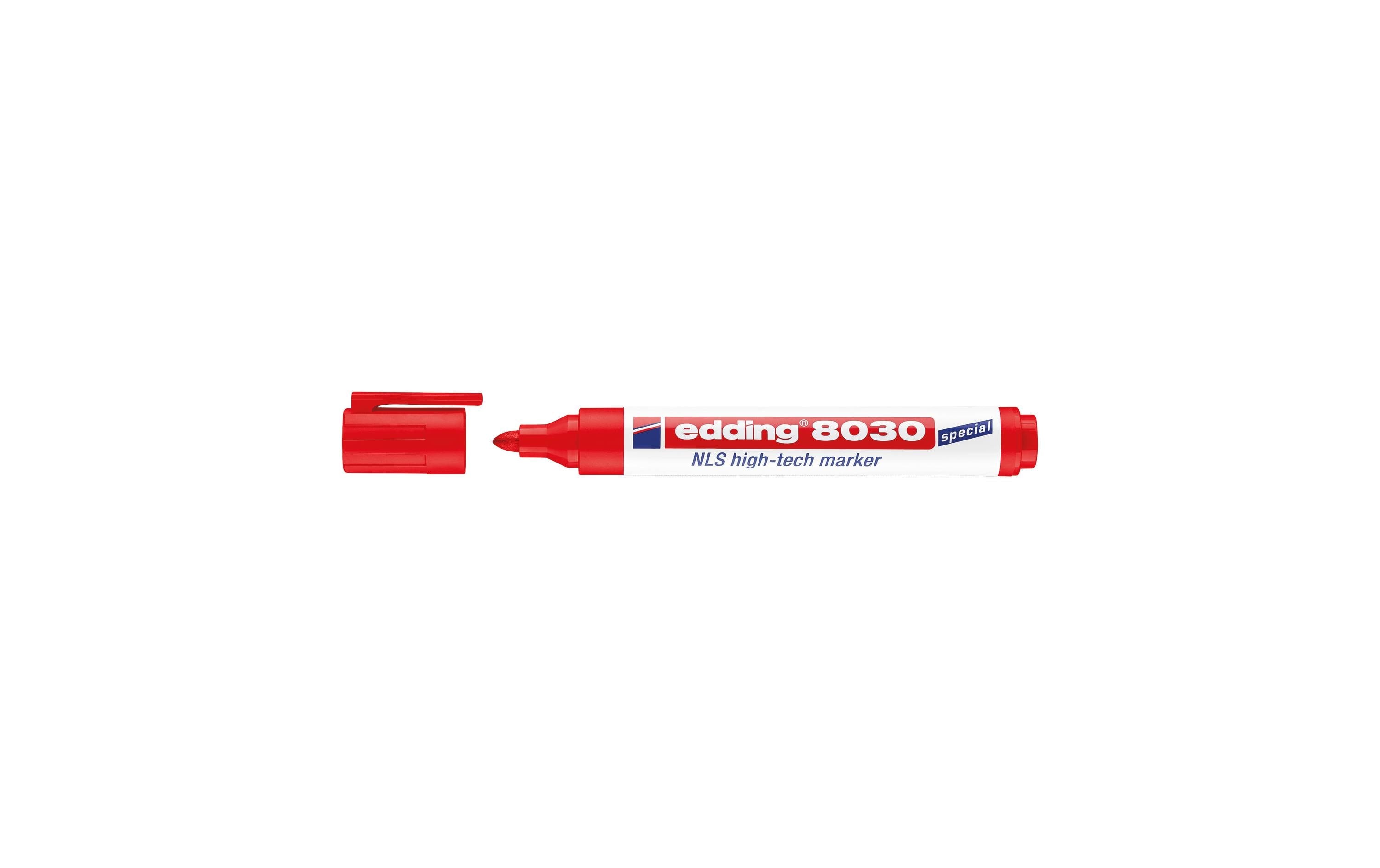 edding Permanent-Marker NLS 8030 Rot