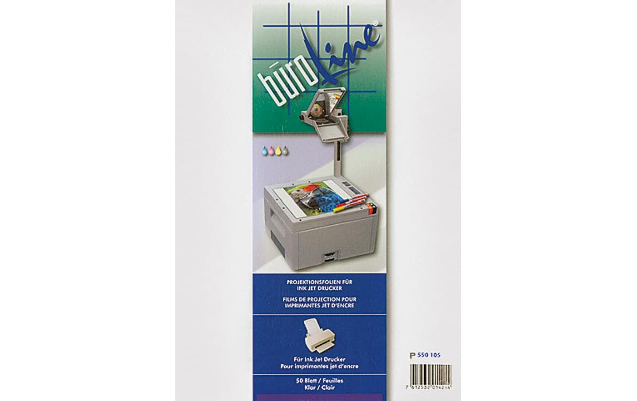 Büroline Projektionsfolie OHP A4 50 Blatt