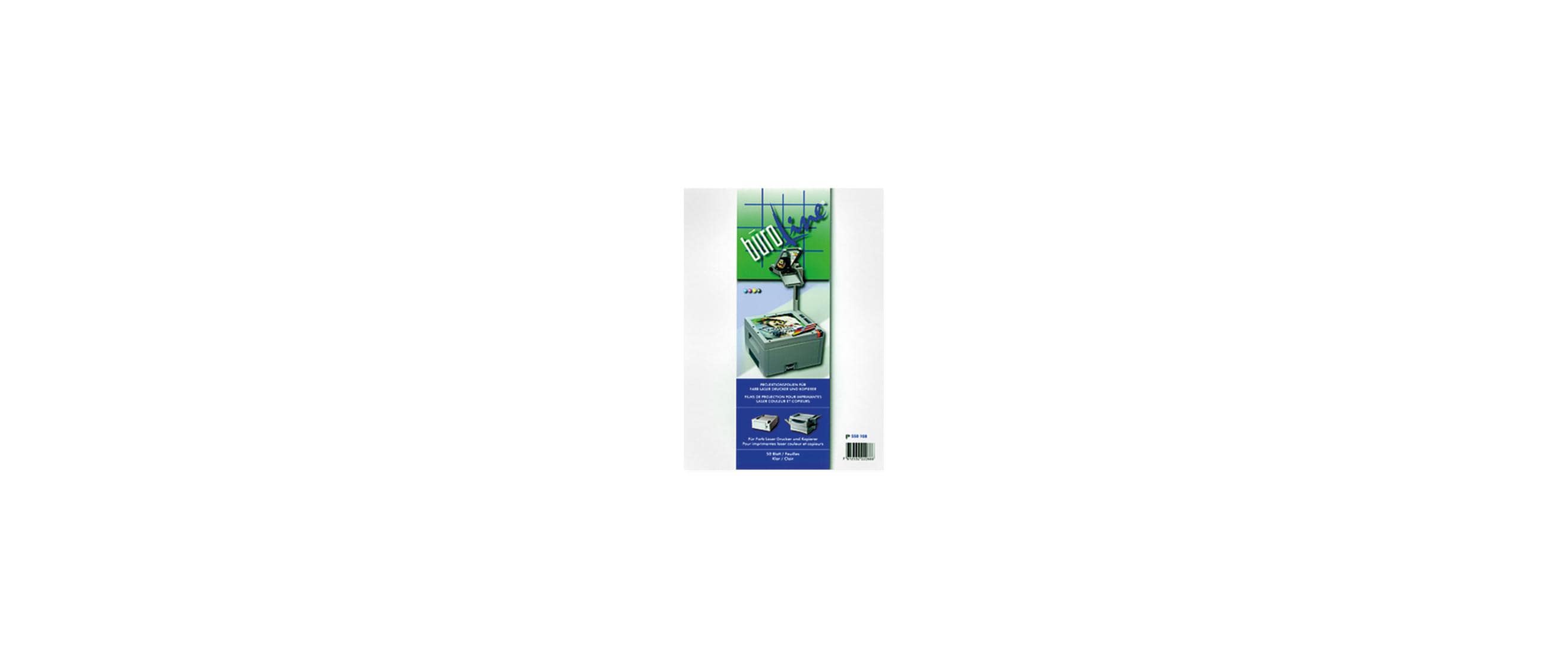 Büroline Folie OHP A4 Transparent, 100 Stück