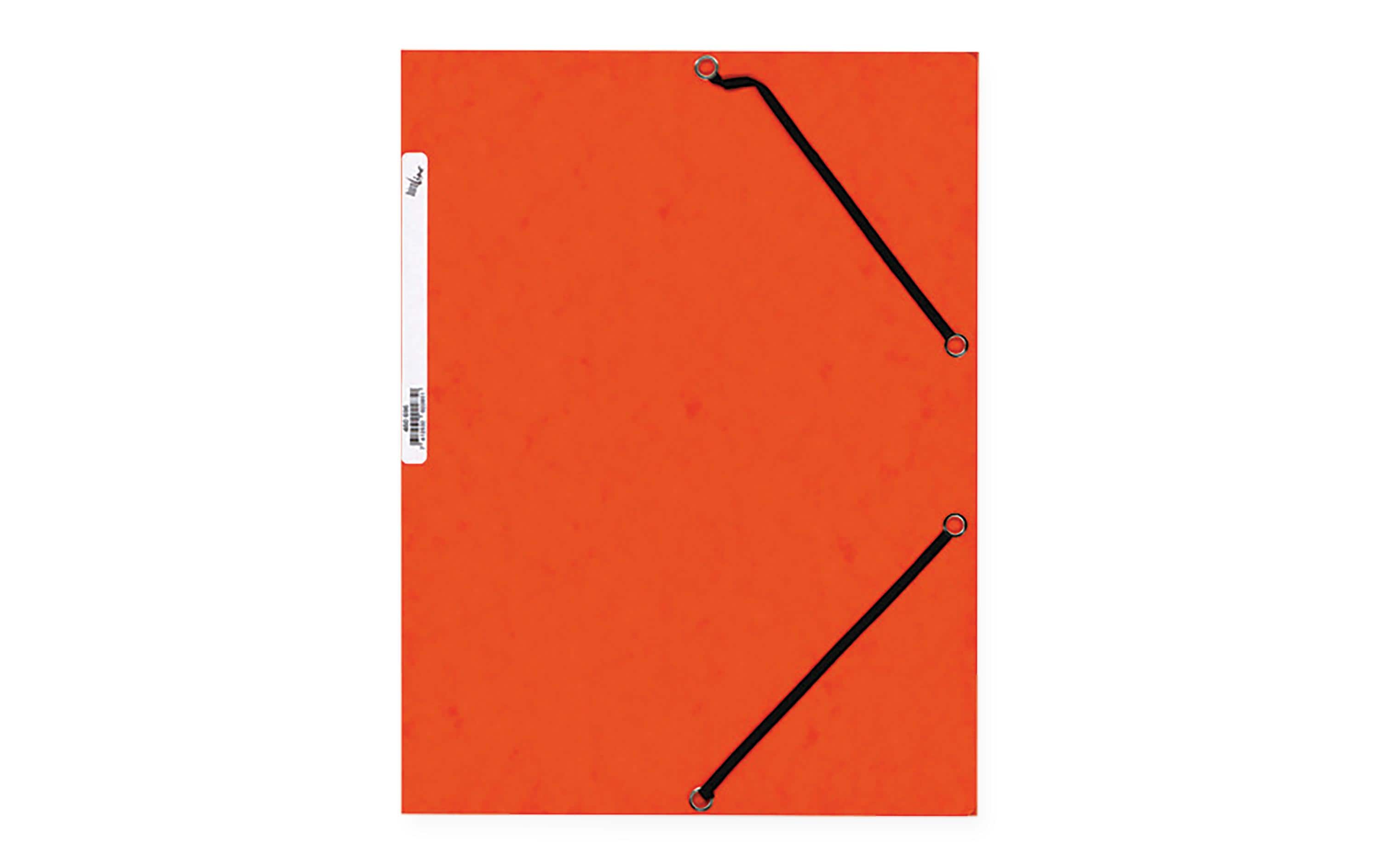 Büroline Gummibandmappe Karton, A4 Orange