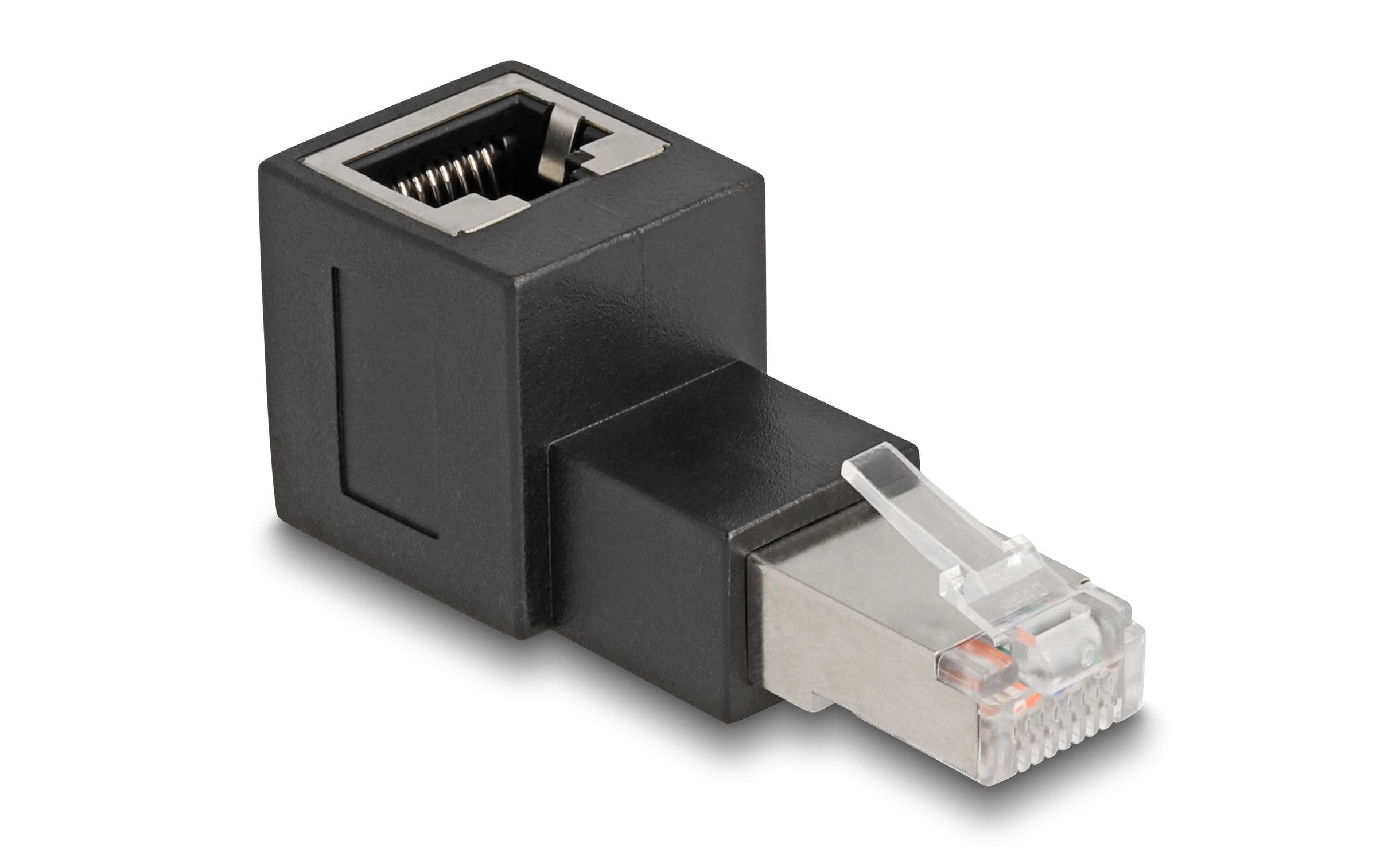 Delock Winkeladapter 90° RJ45 nach oben, Cat.6A 1 Stück