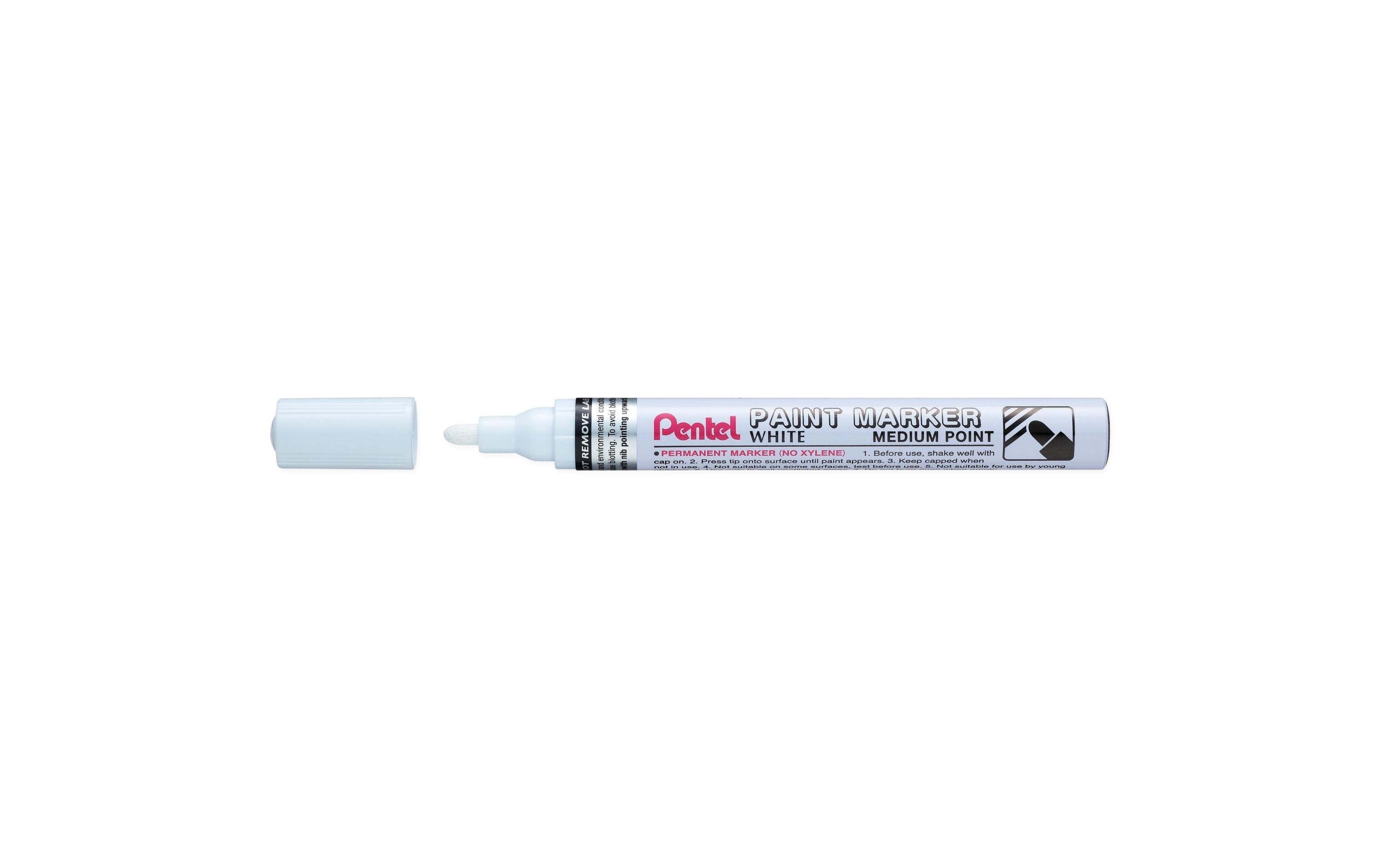 pentel Permanent-Marker 2.5, Weiss