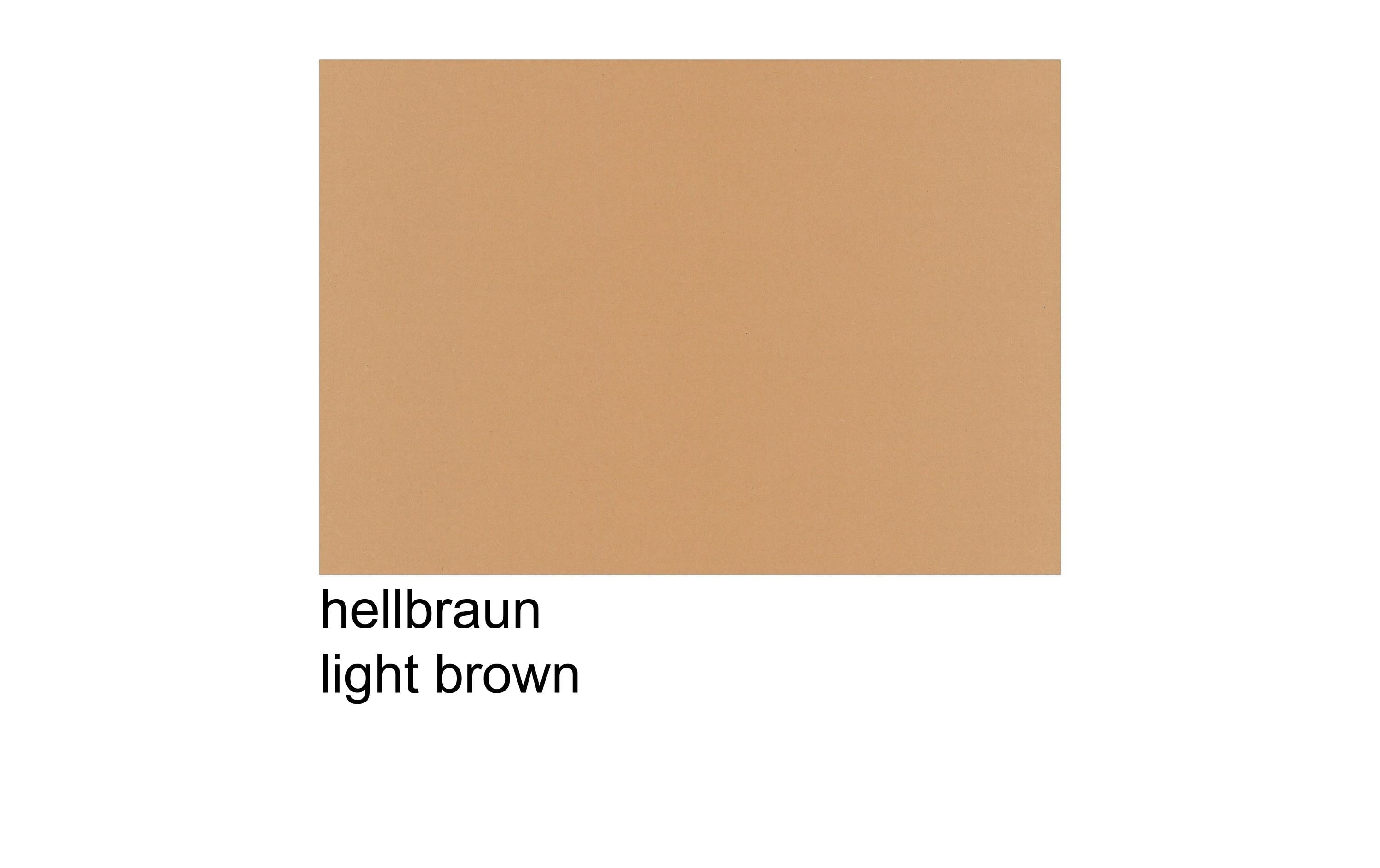 Papyrus Tonzeichenpapier A4, 130 g/m²,  100 Stück, Hellbraun