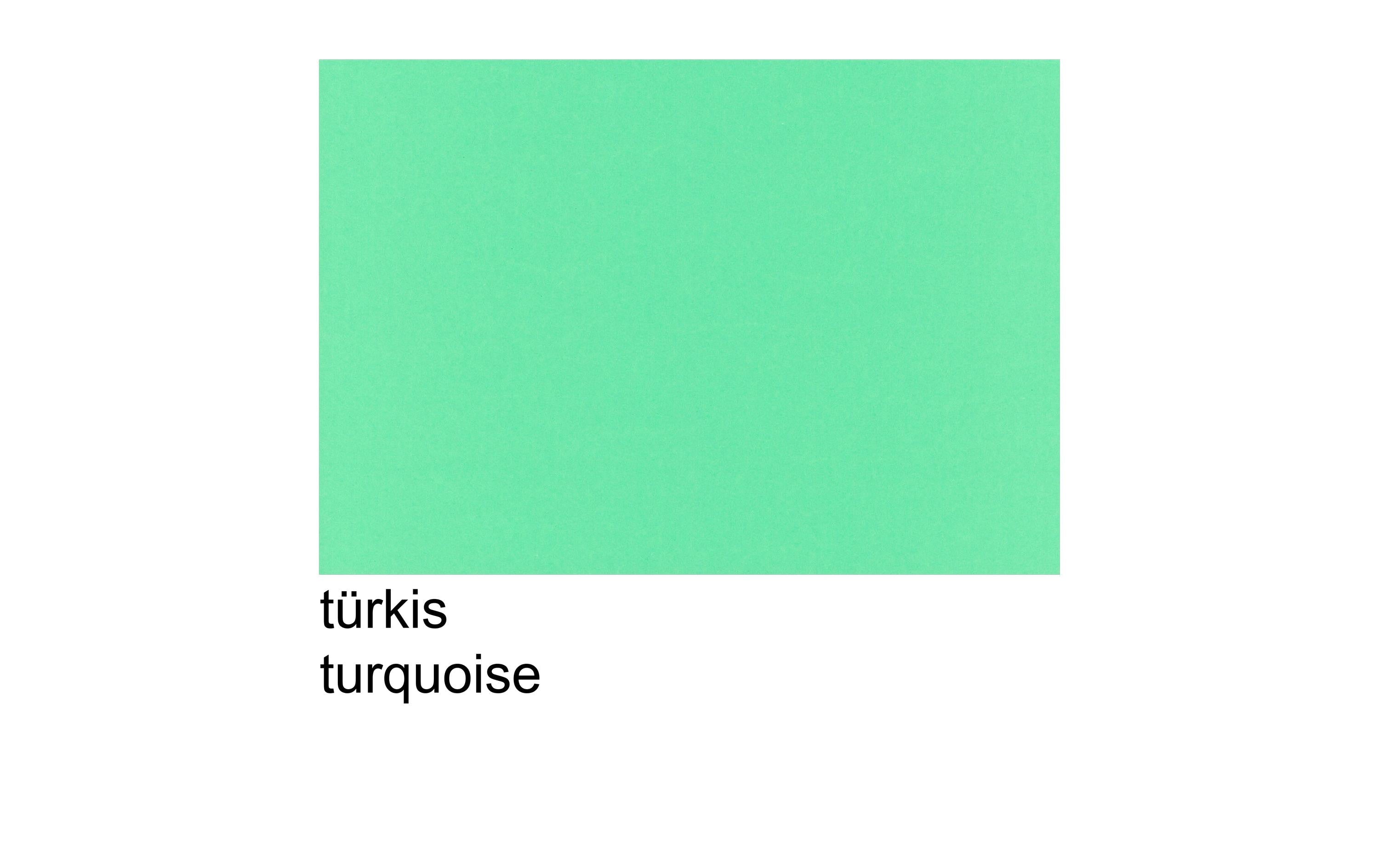 Papyrus Tonzeichenpapier A3, 130 g/m²,  100 Stück, Türkis
