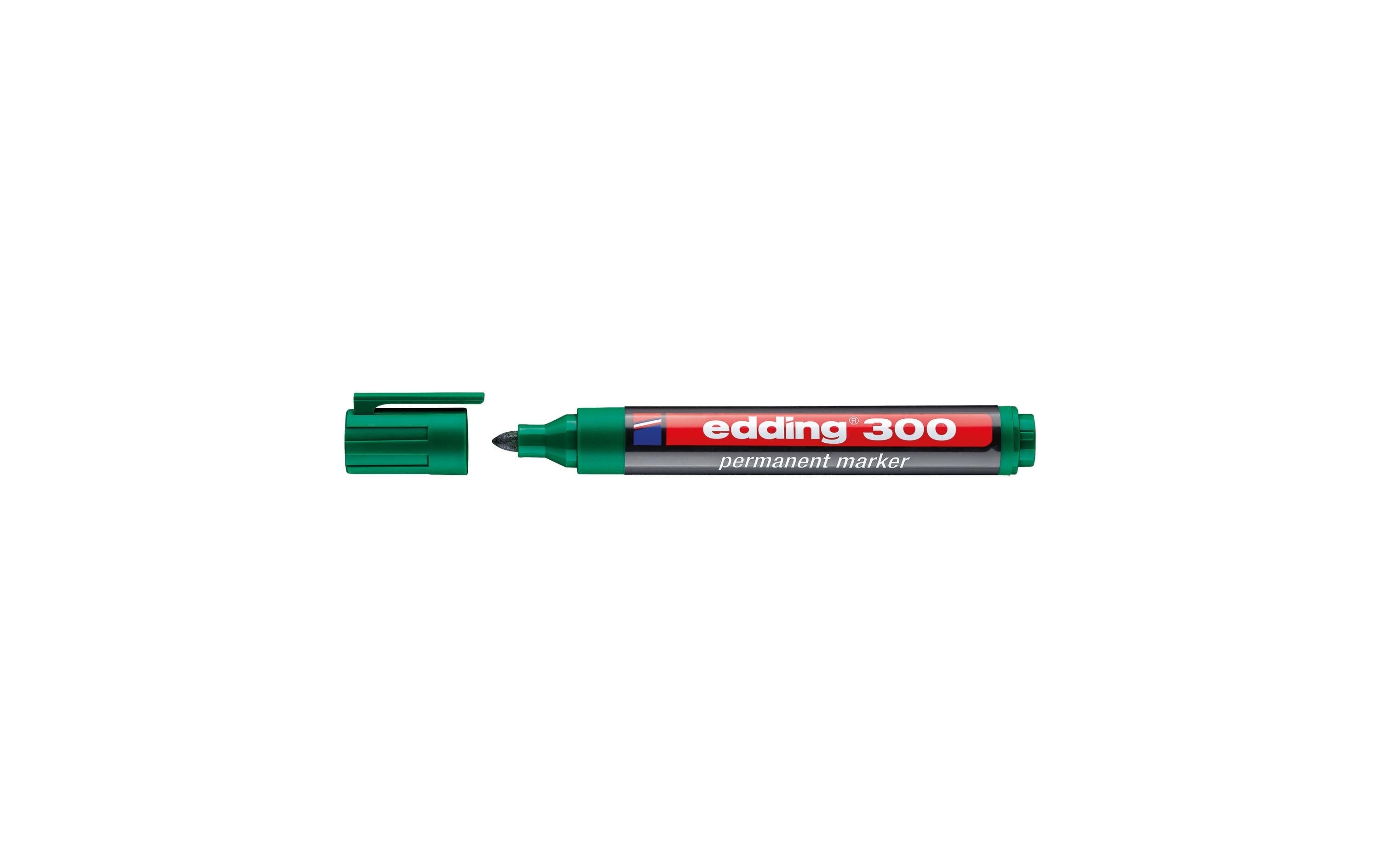 edding Permanent-Marker 300 Dunkelgrün