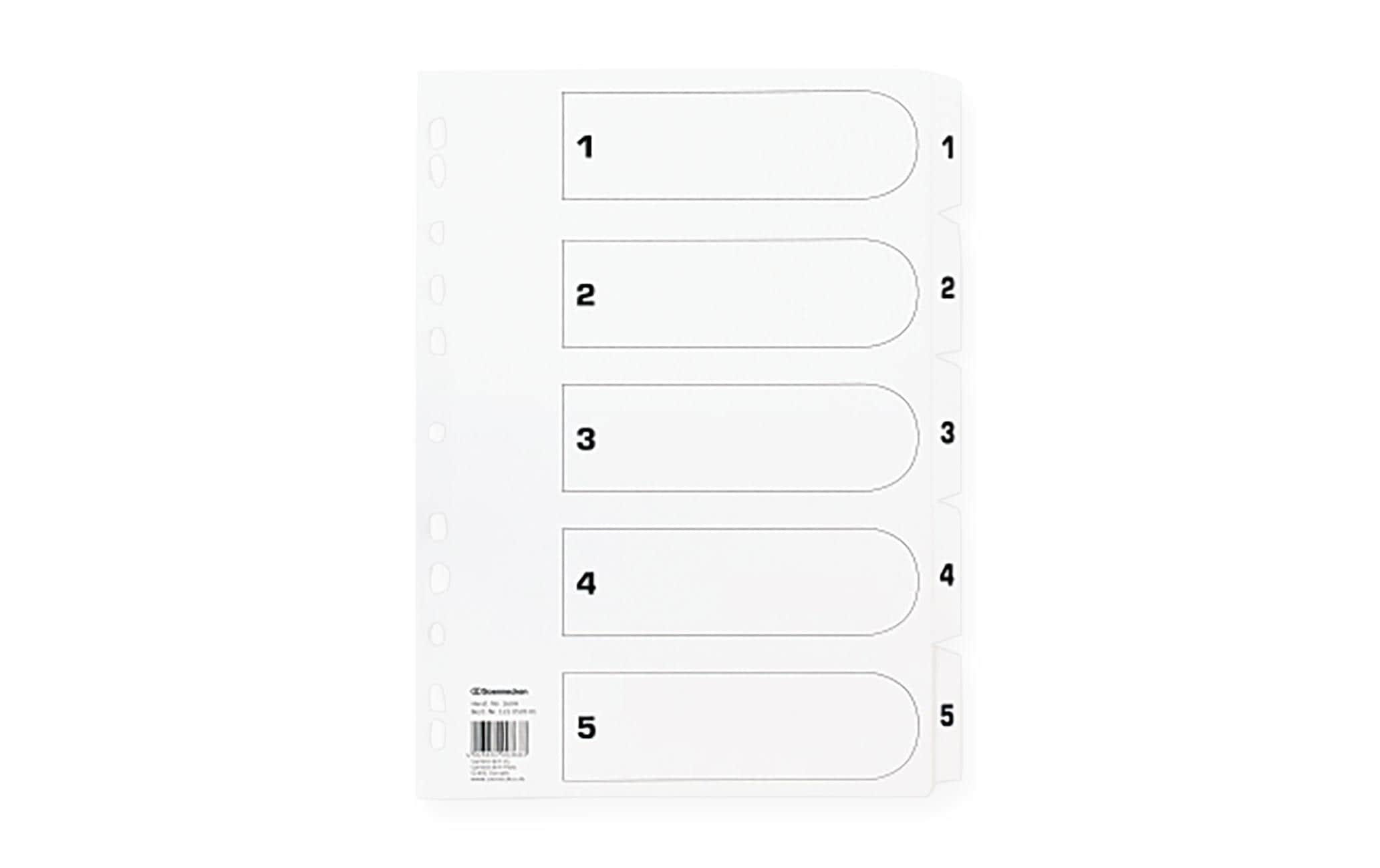 Soennecken Register 1-5