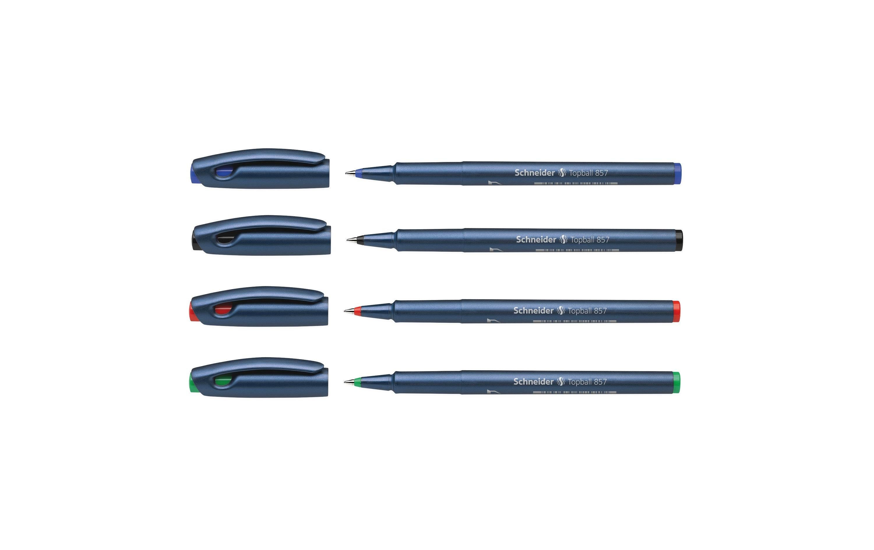 Schneider Rollerball Topball 857 0.6 mm, Blau