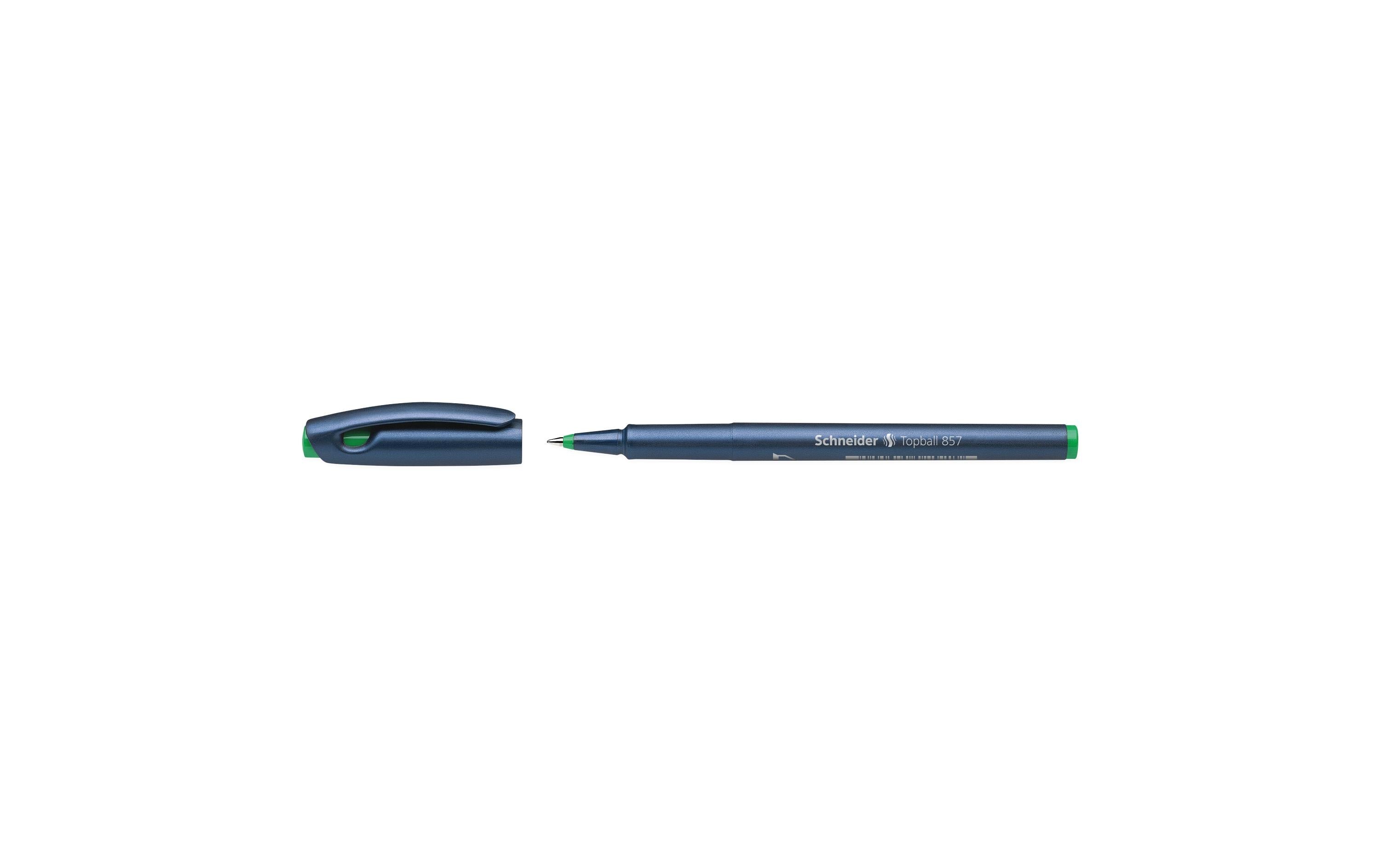 Schneider Rollerball Topball 857 0.6 mm, Grün