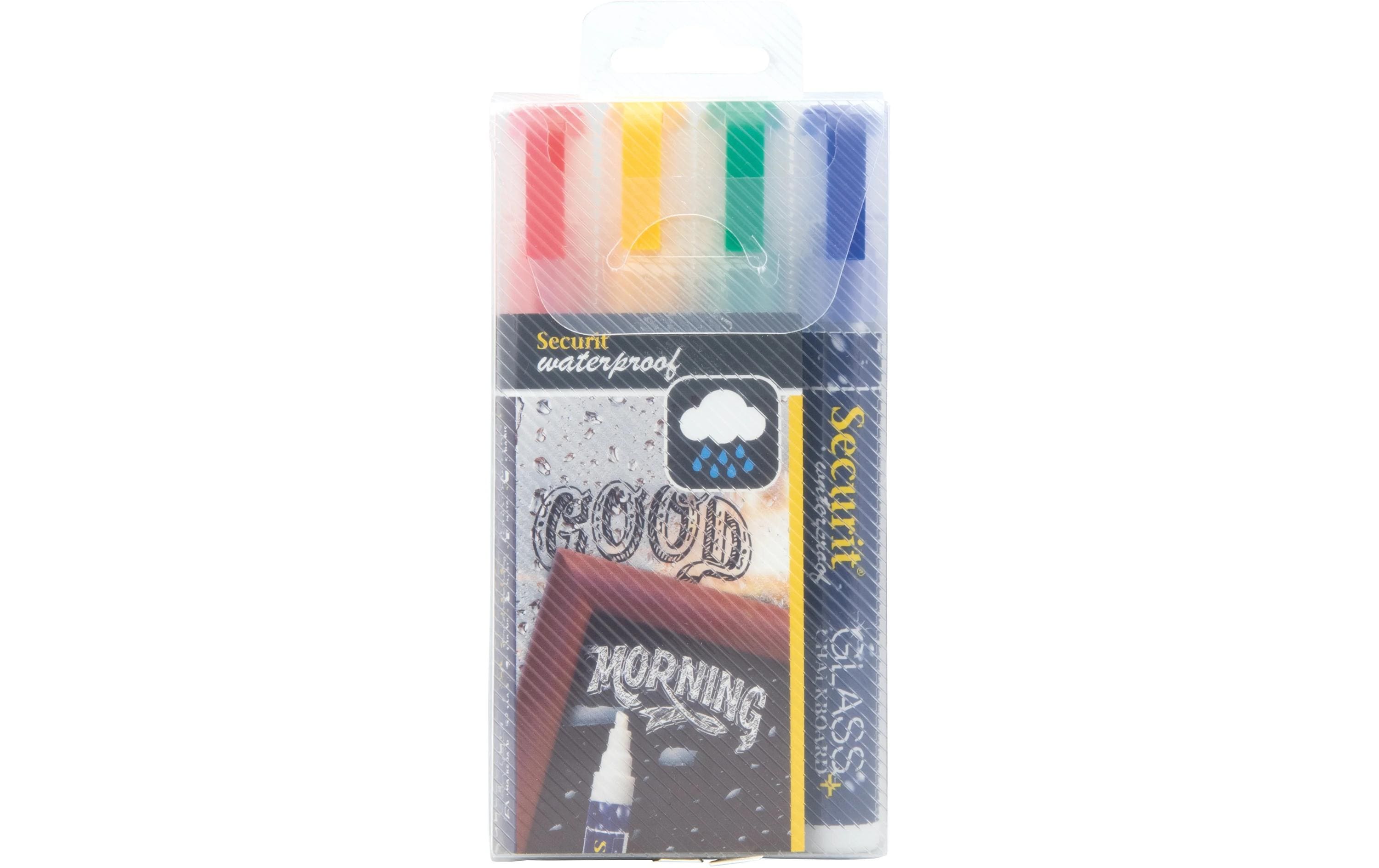 Securit Kreidemarker 2-6 mm, Mehrfarbig