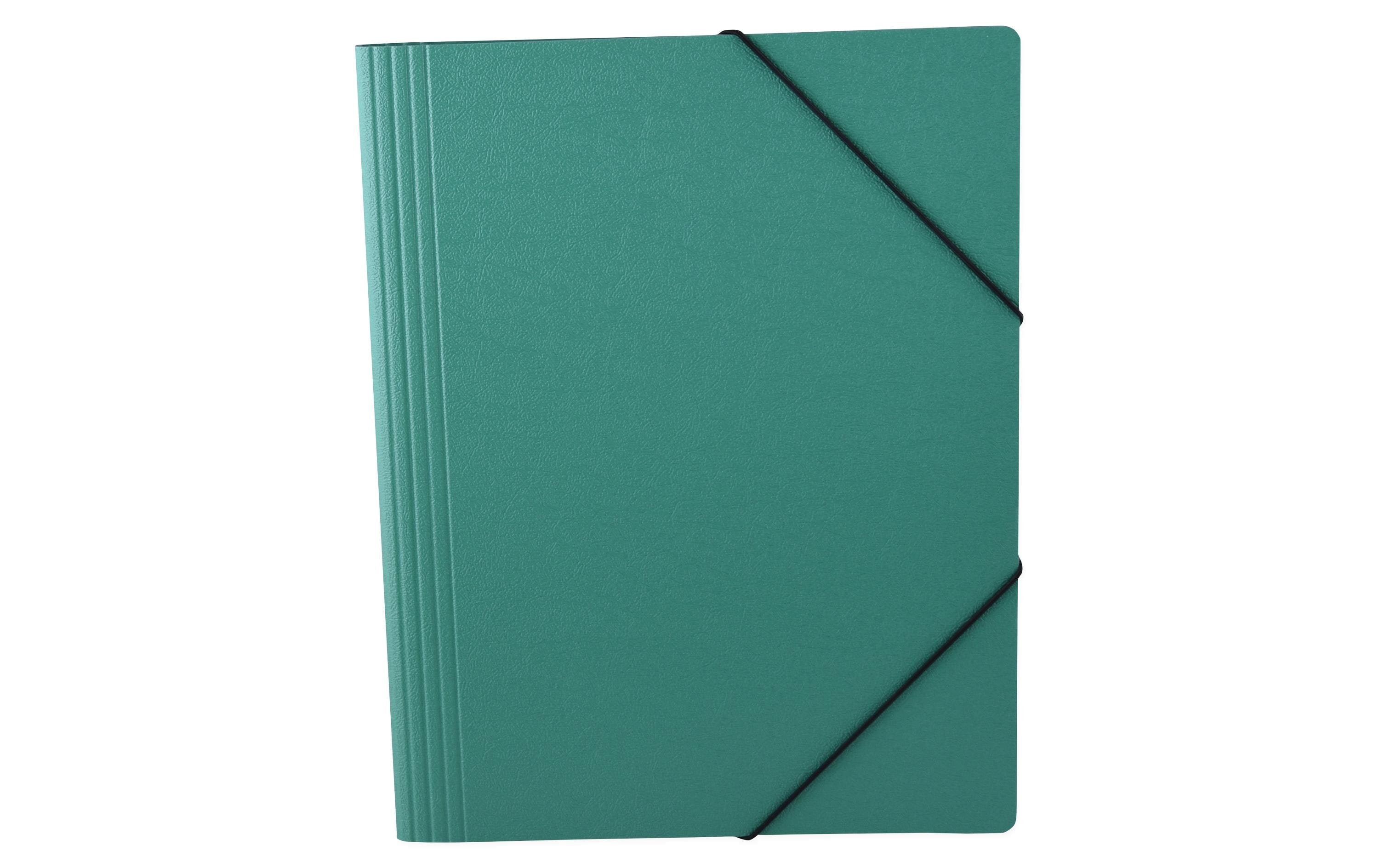office focus Gummibandmappe A4 ohne Etikette Mint