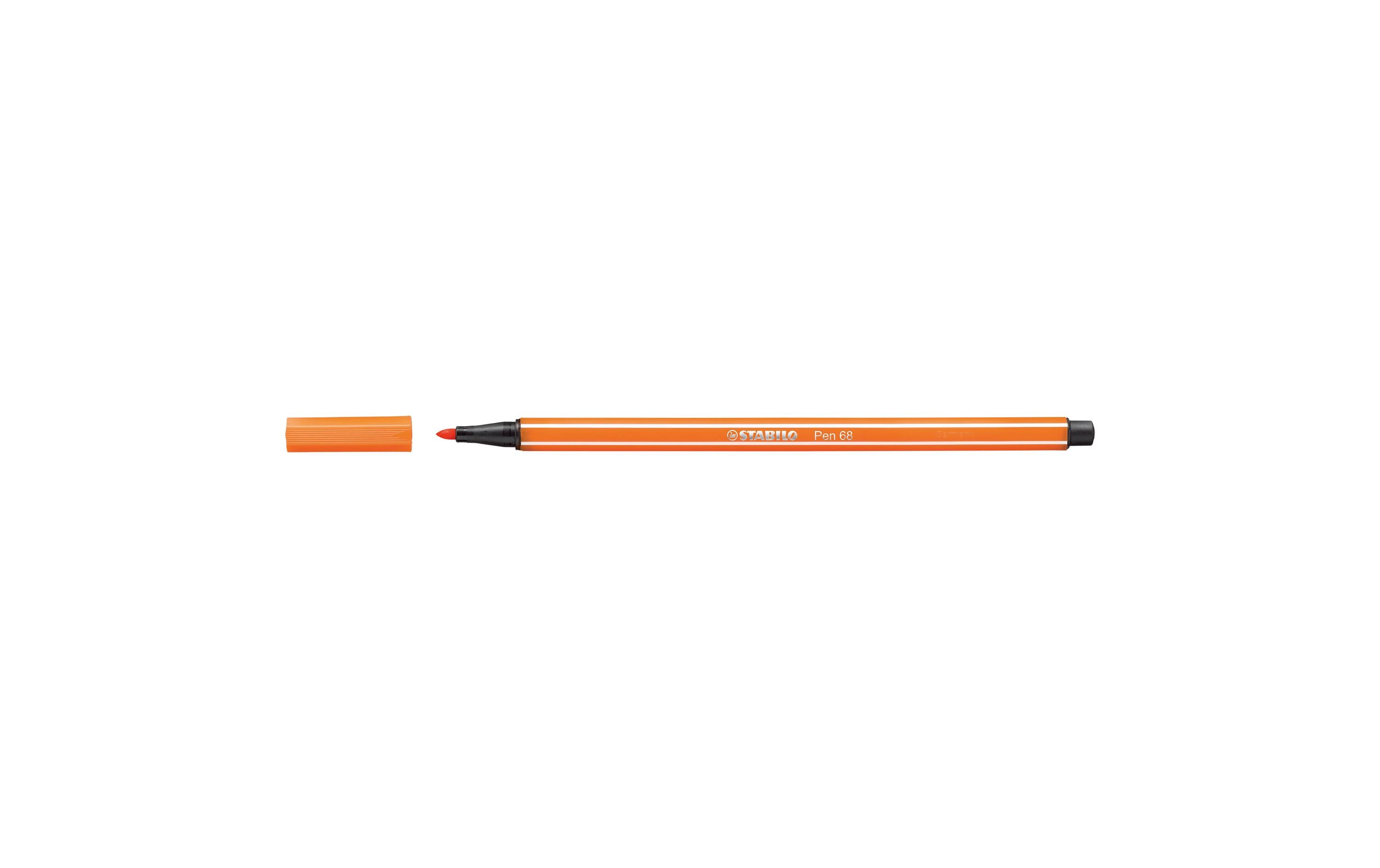 STABILO Fasermaler Pen 68 Gelbrot