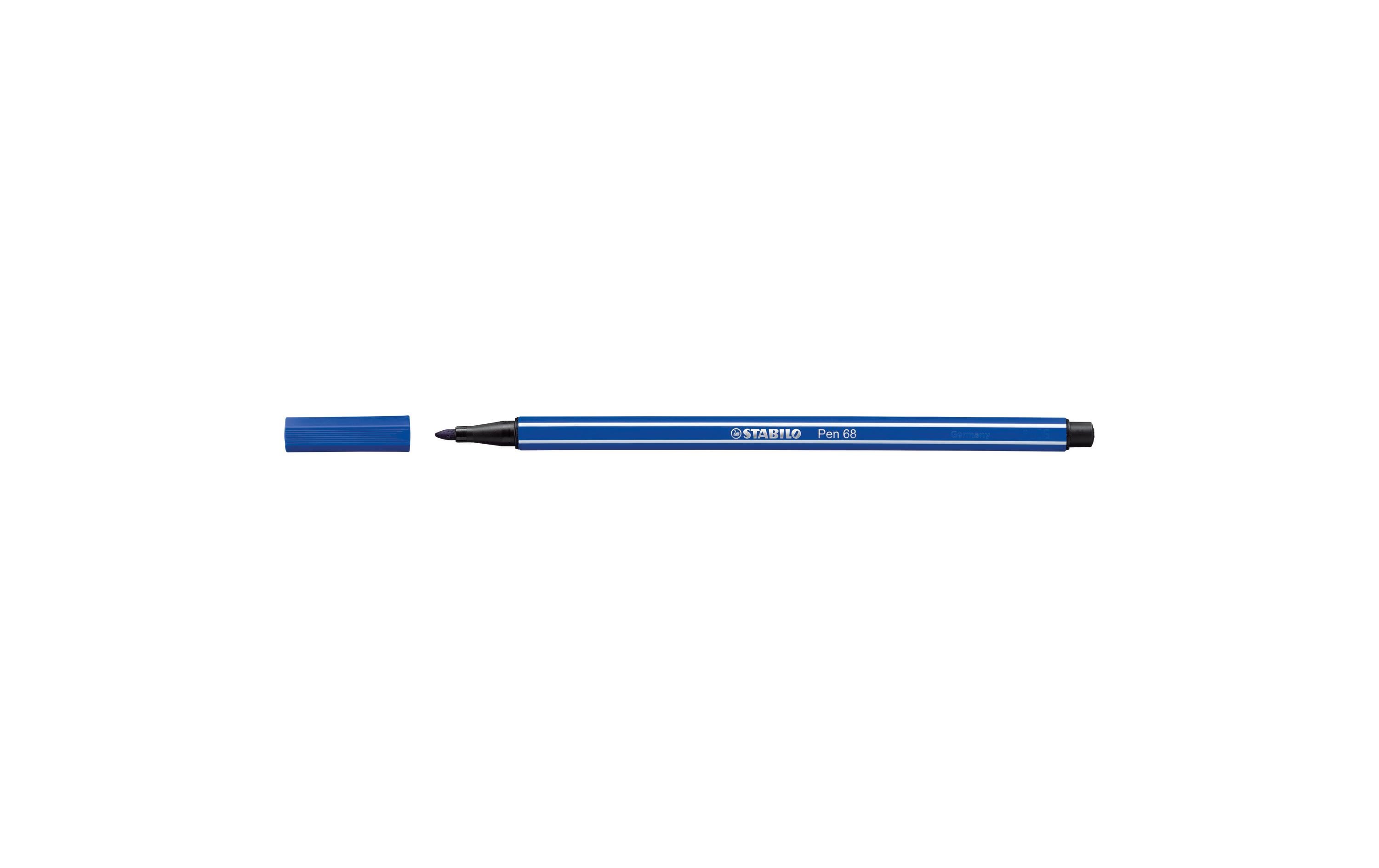 STABILO Fasermaler Pen 68 Ultramarinblau