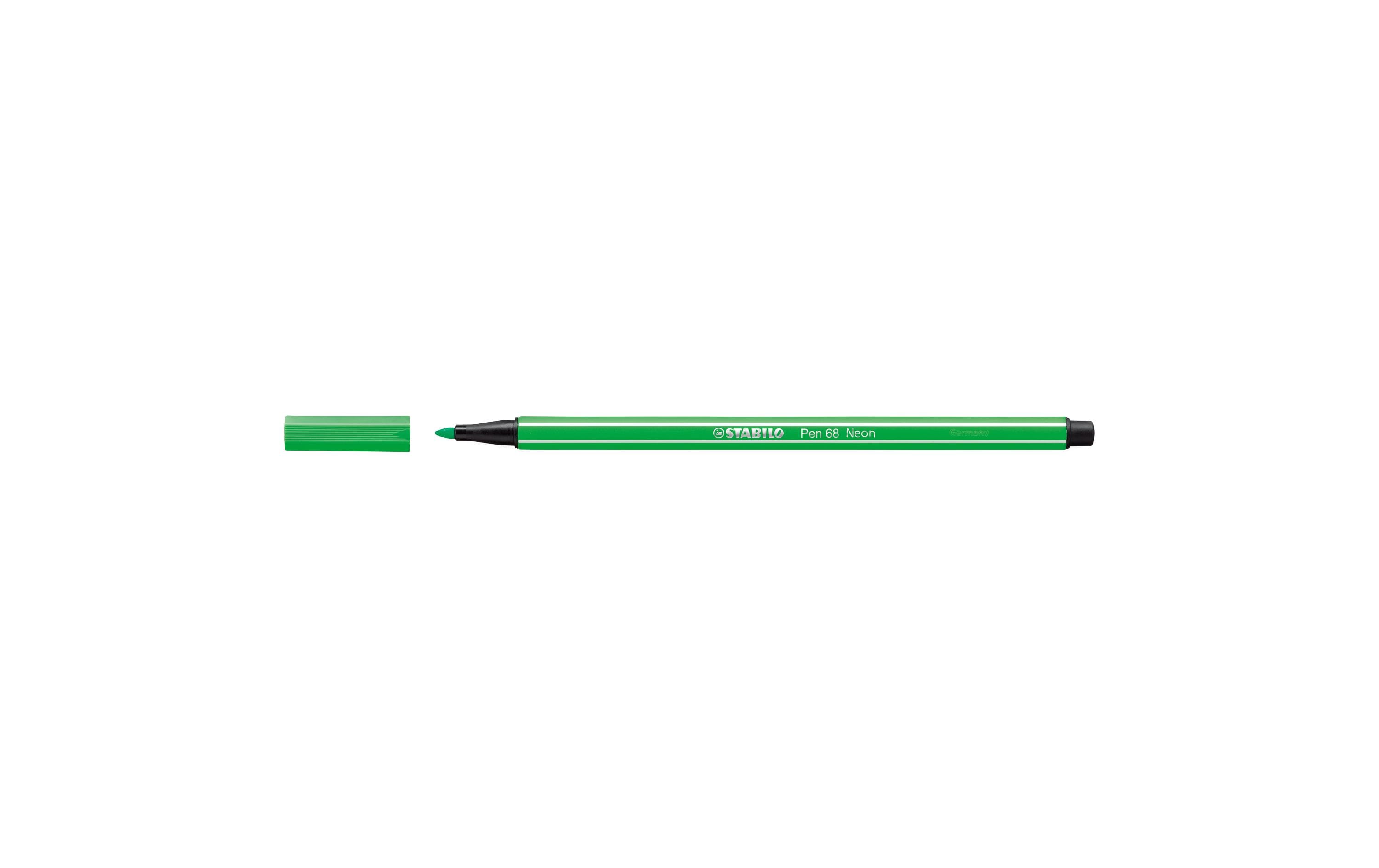 STABILO Fasermaler Pen 68 Neon Grün
