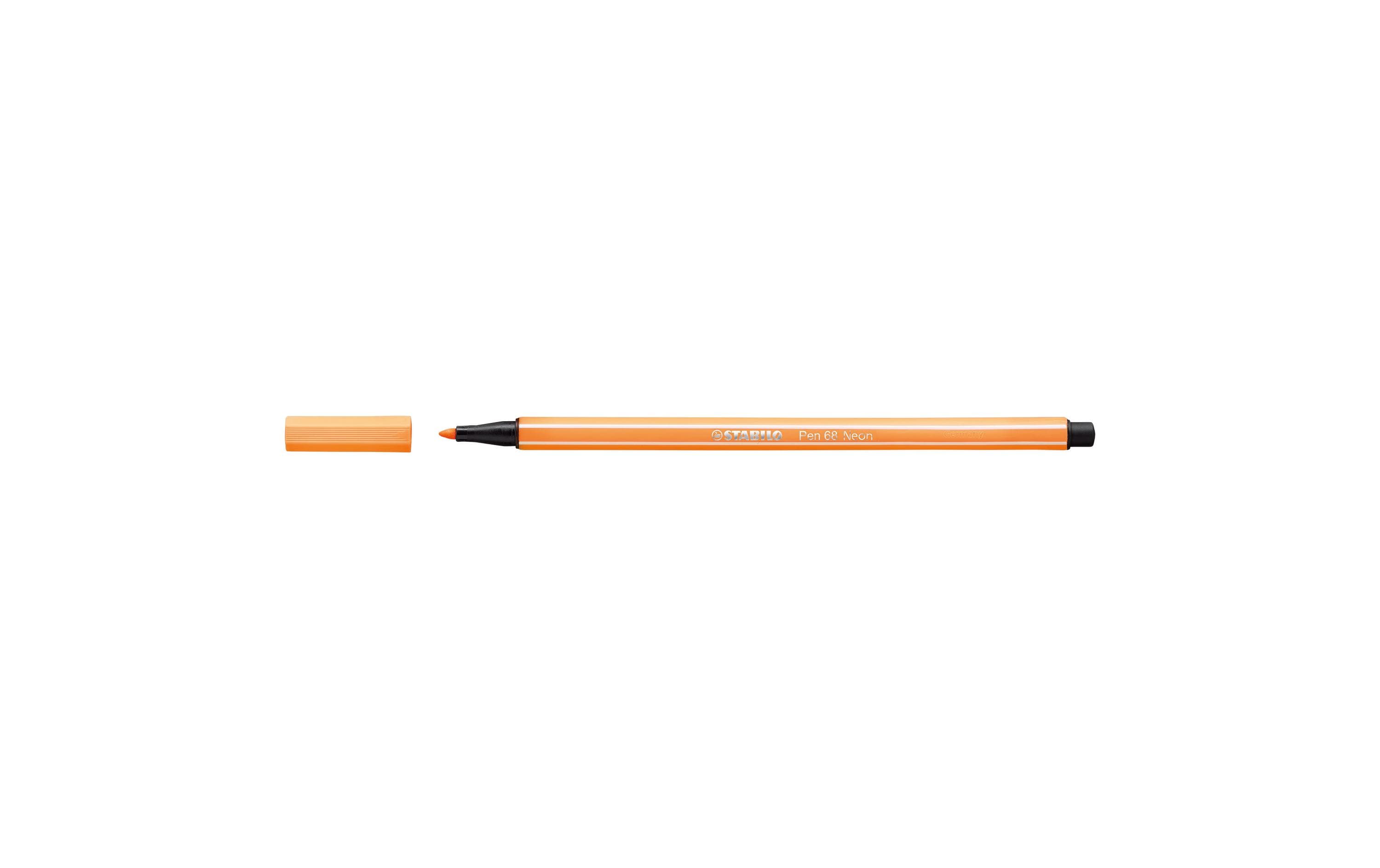 STABILO Fasermaler Pen 68 Neon Orange