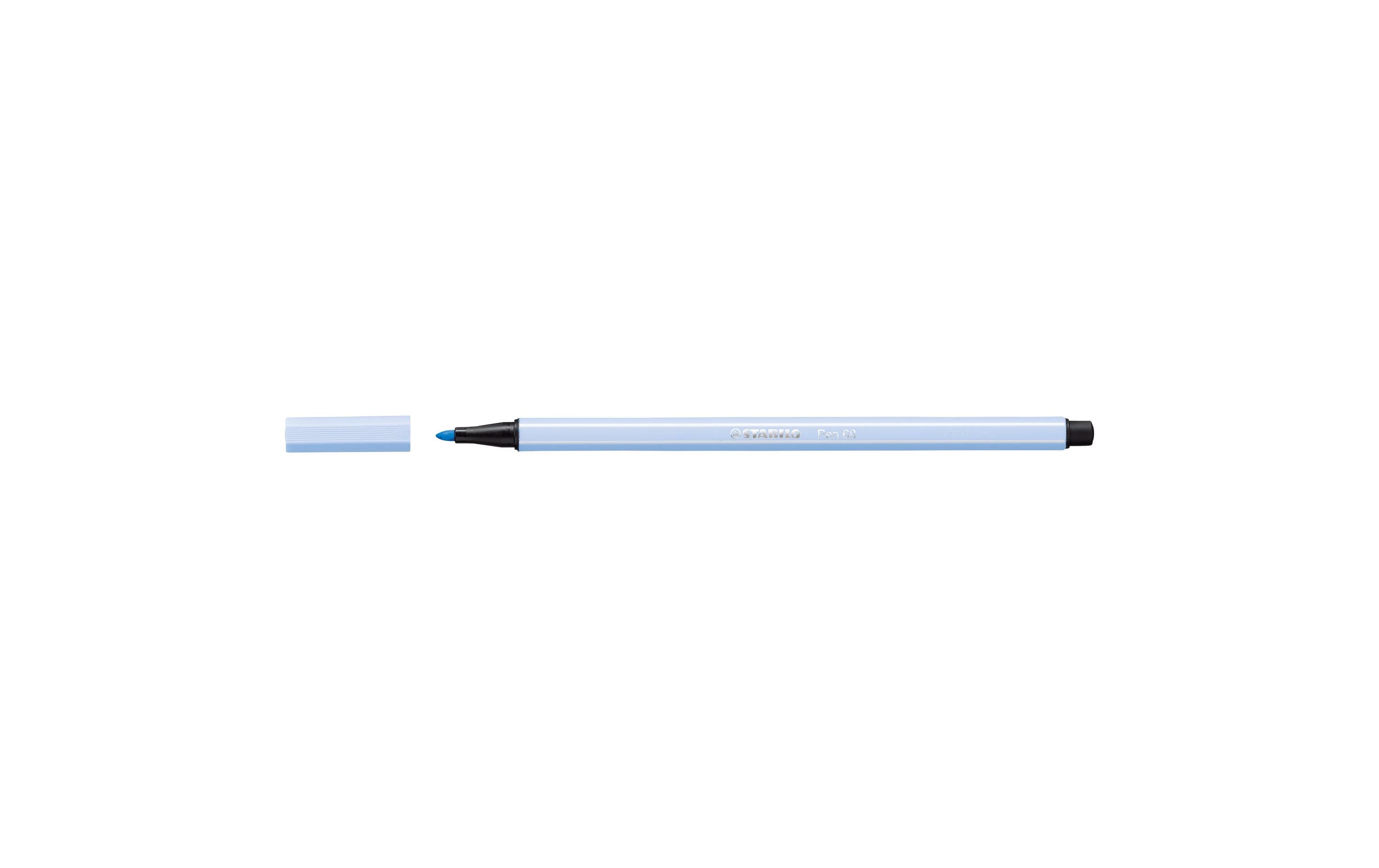 STABILO Fasermaler Pen 68 Kobaltblau hell
