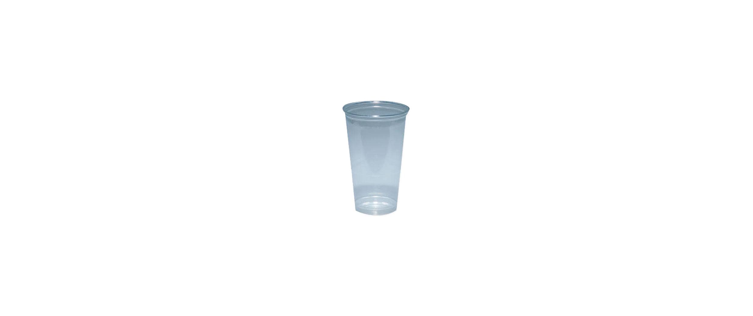 Haushaltsware Einwegbecher 300 ml, 50 Stück, Transparent