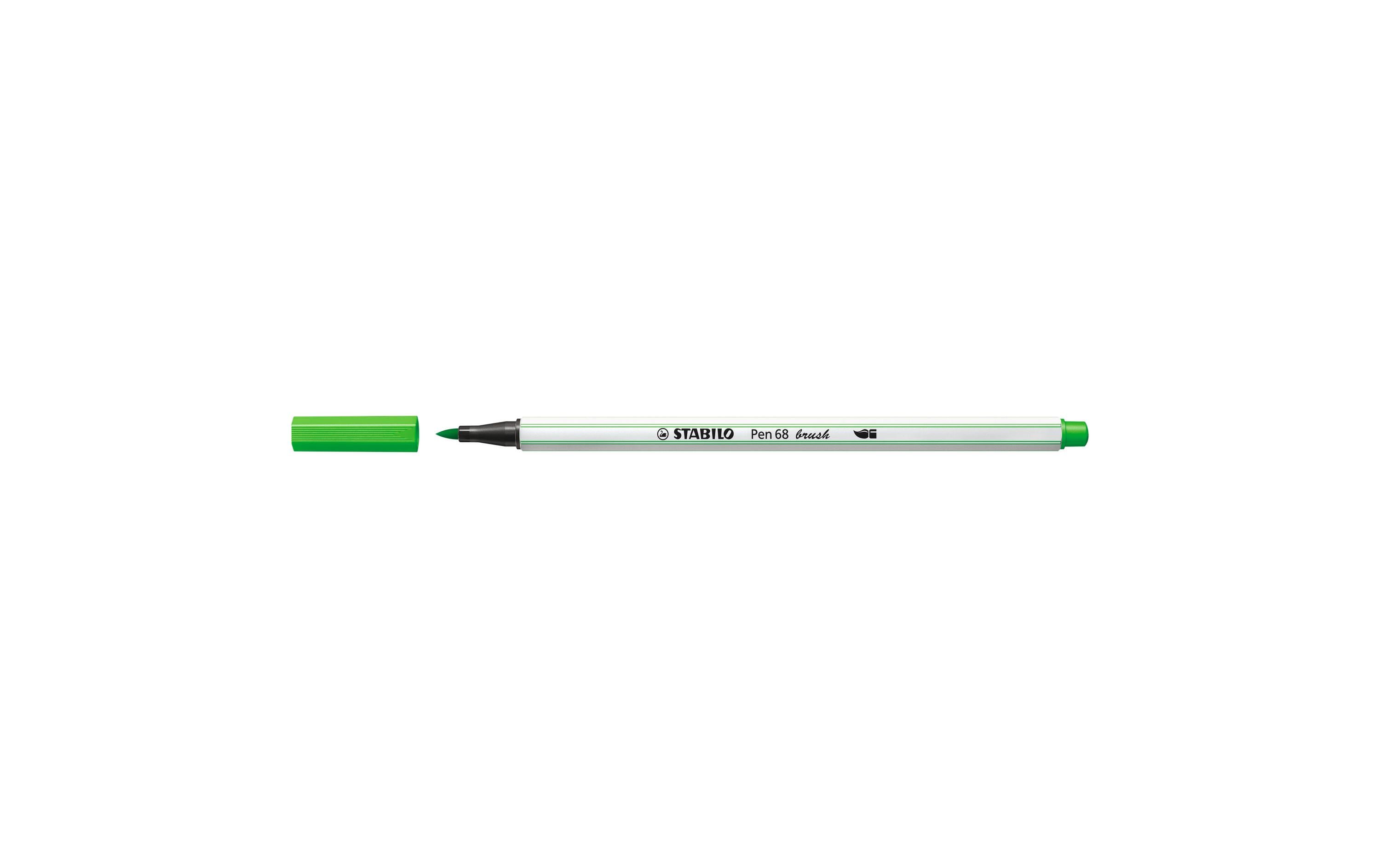 STABILO Fasermaler Pen 68 brush Hellgrün