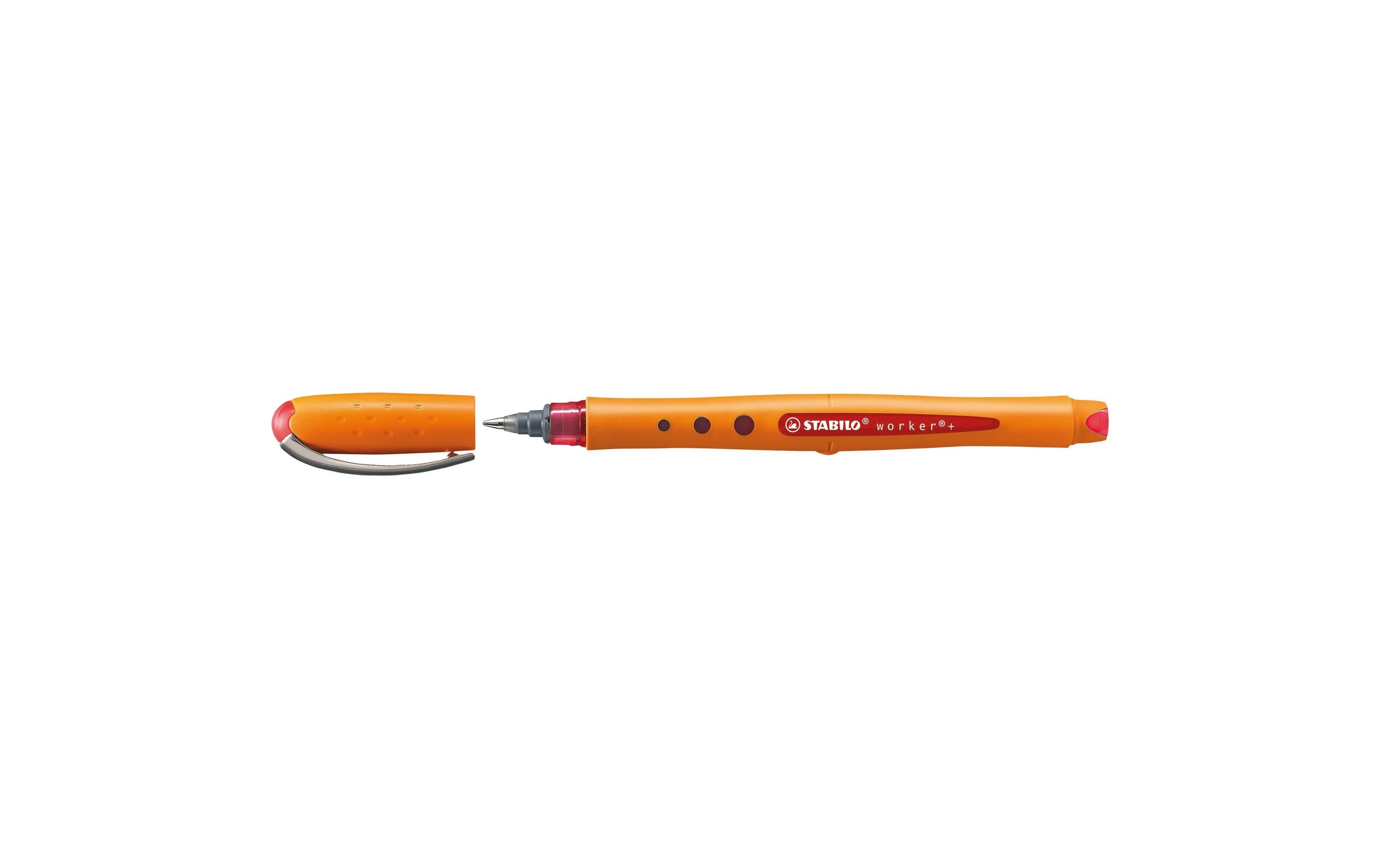STABILO Rollerball Worker Rot