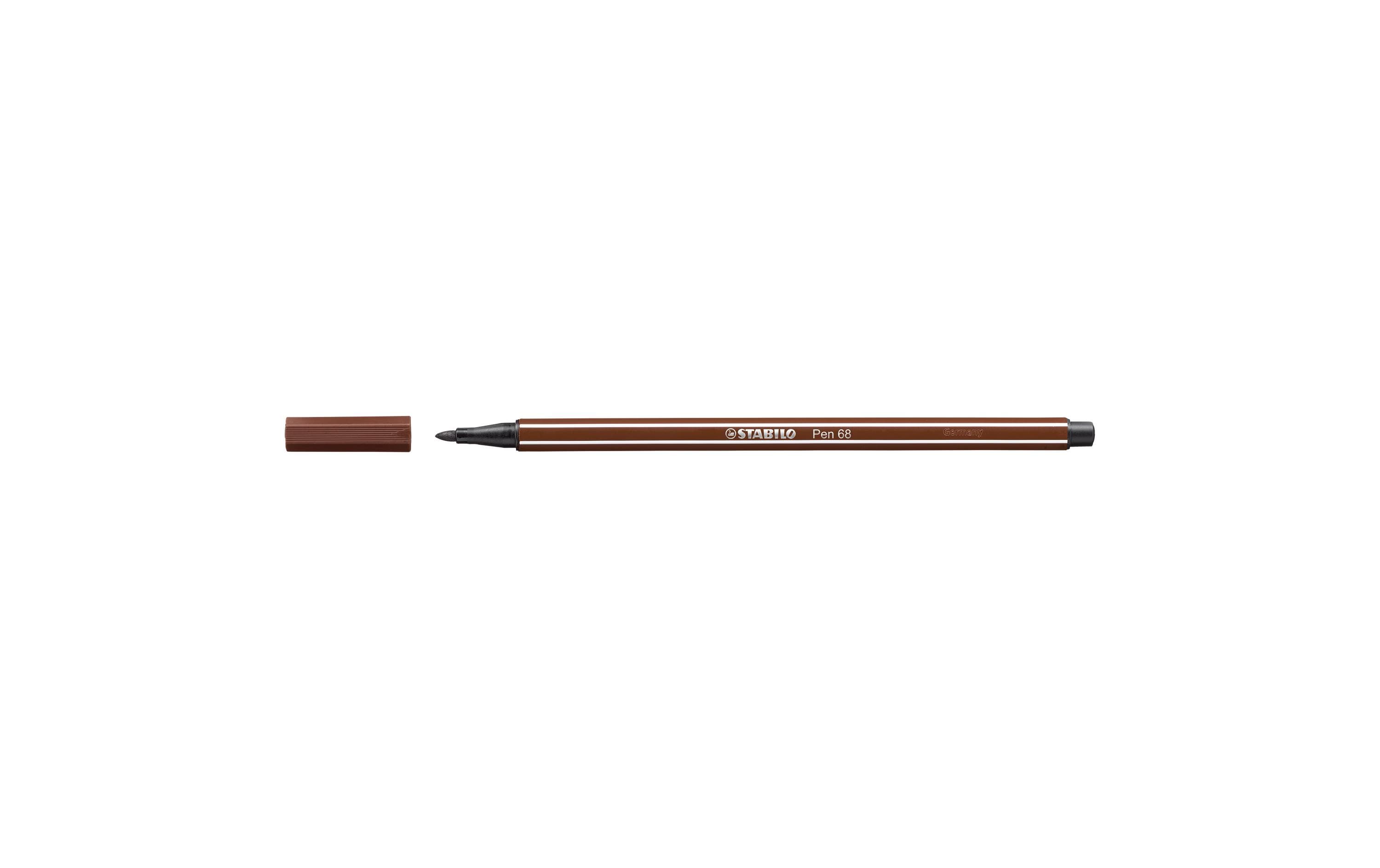 STABILO Fasermaler Pen 68 Braun