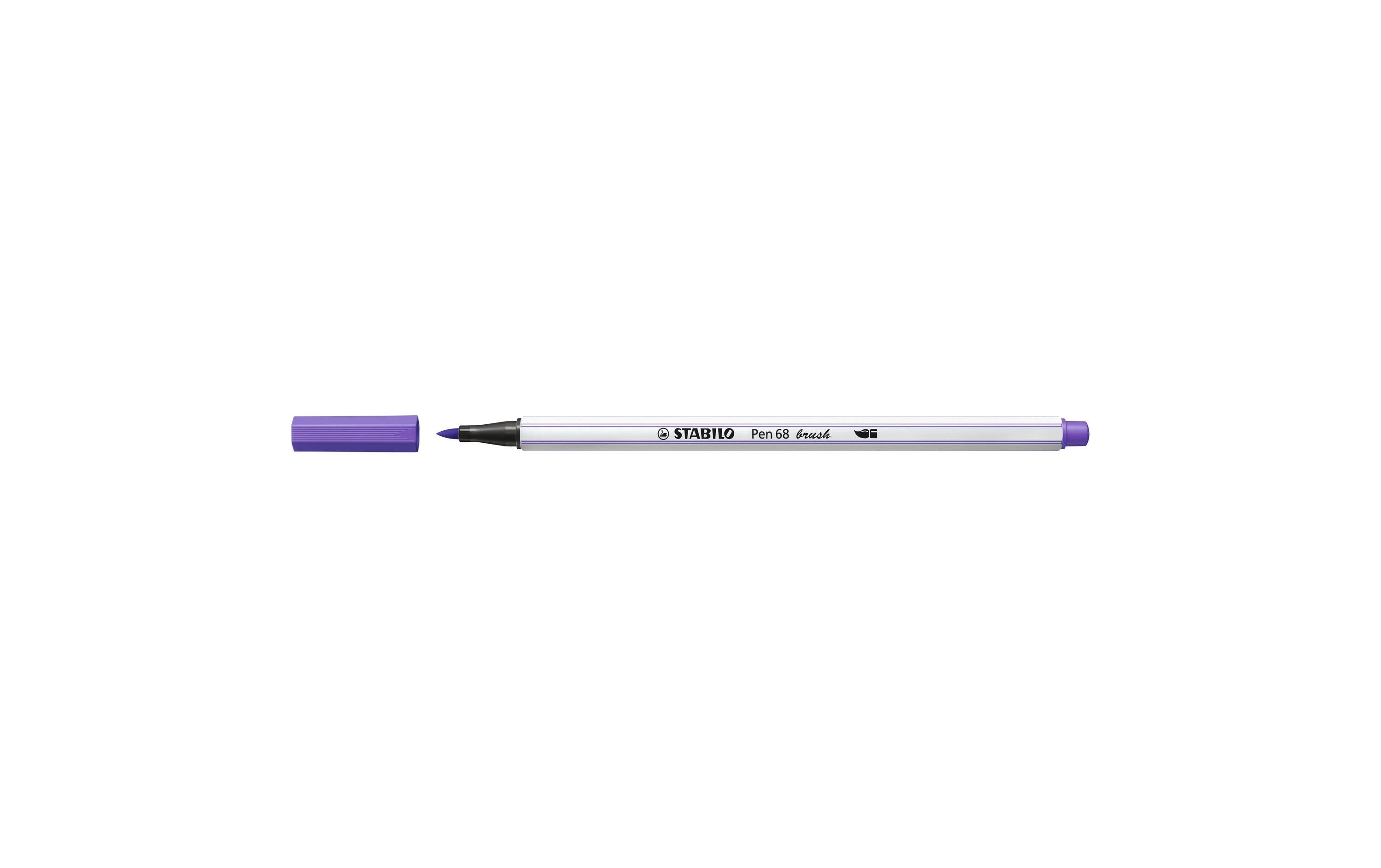 STABILO Fasermaler Pen 68 brush Violett