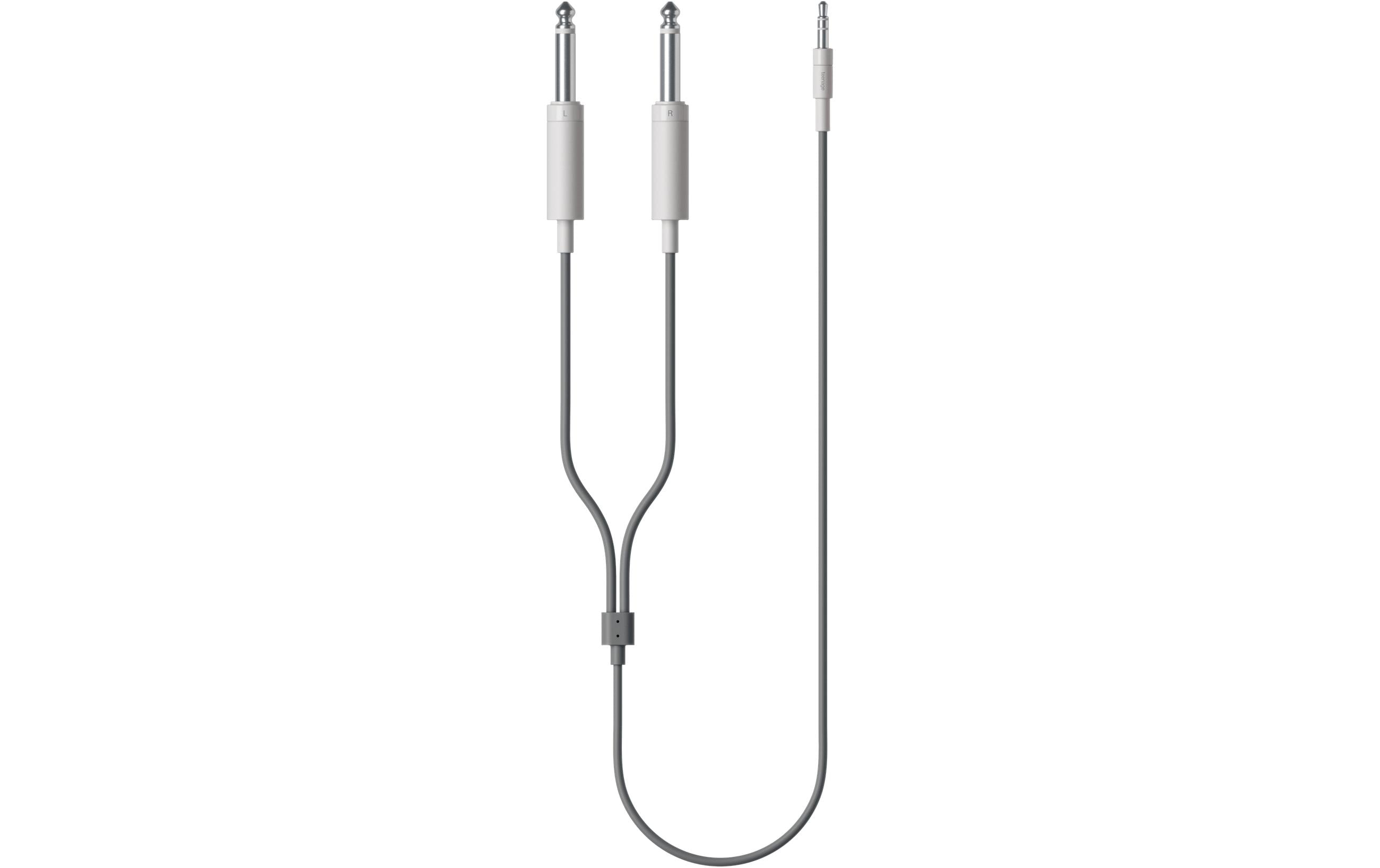 Teenage Engineering Instrumentenkabel 3.5 mm auf 2x 6.35 mm – 1.2 m