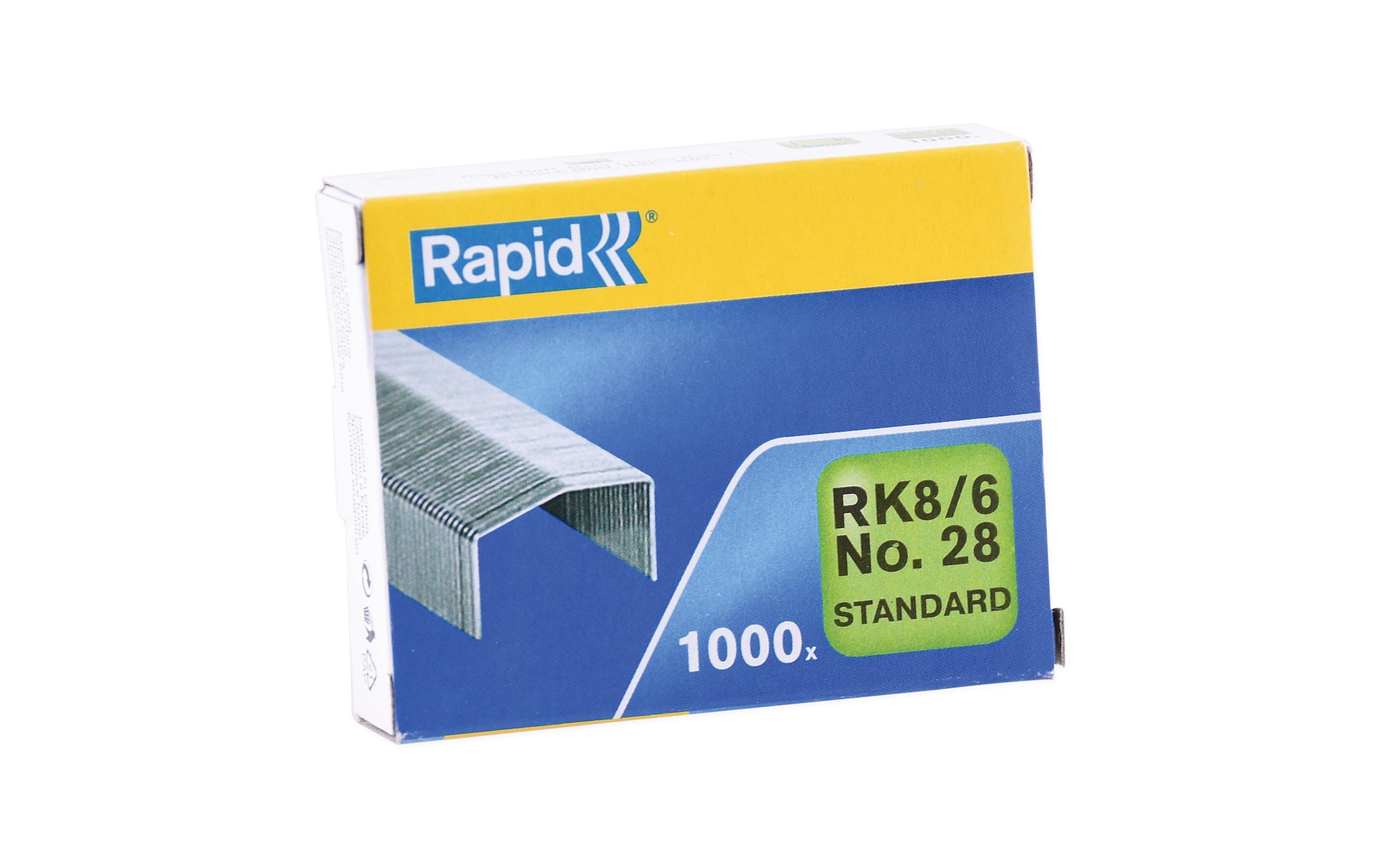 Rapid Heftklammern RK8, 10 x 1050 Stück