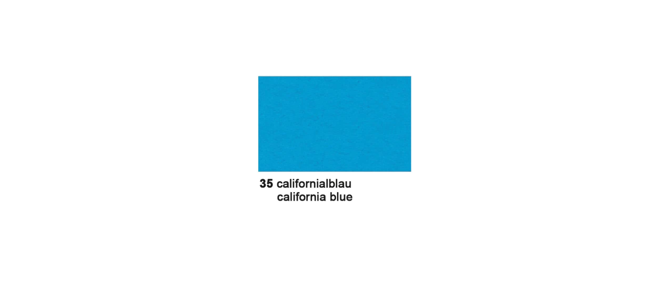 URSUS Fotokarton 50 x 70 cm Californiablau