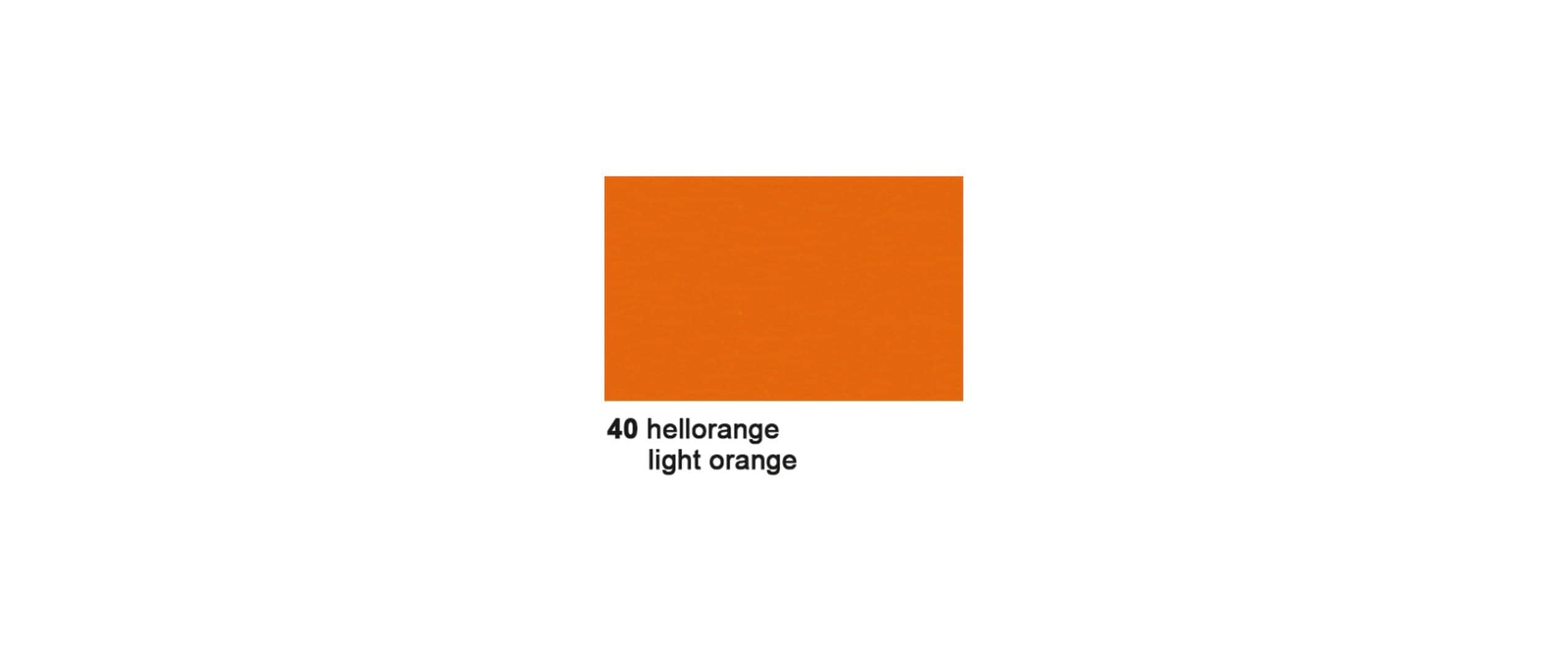 URSUS Fotokarton 50 x 70 cm Hellorange