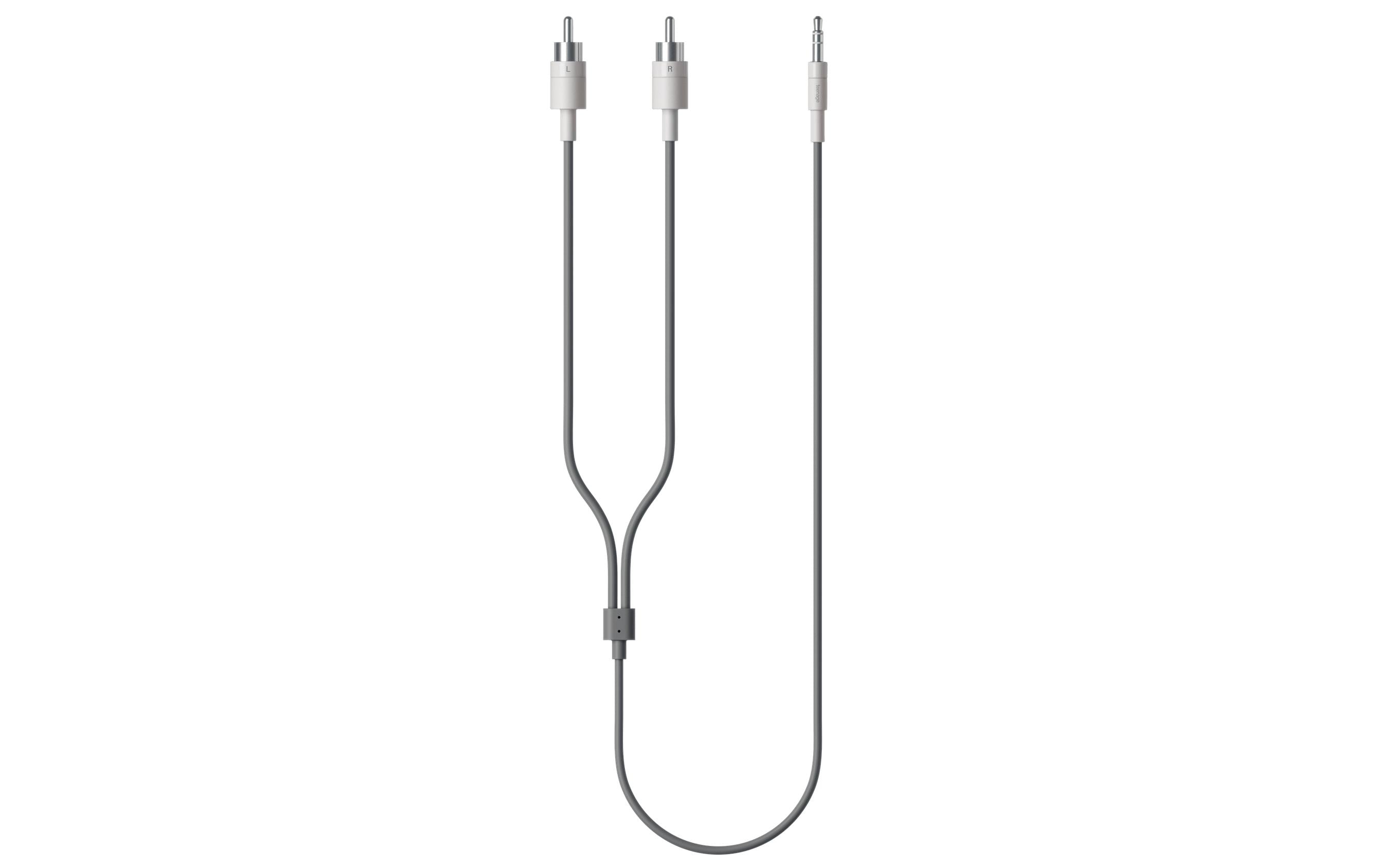 Teenage Engineering Instrumentenkabel 3.5 mm Stereoklinke auf 2x Cinch – 1.2 m