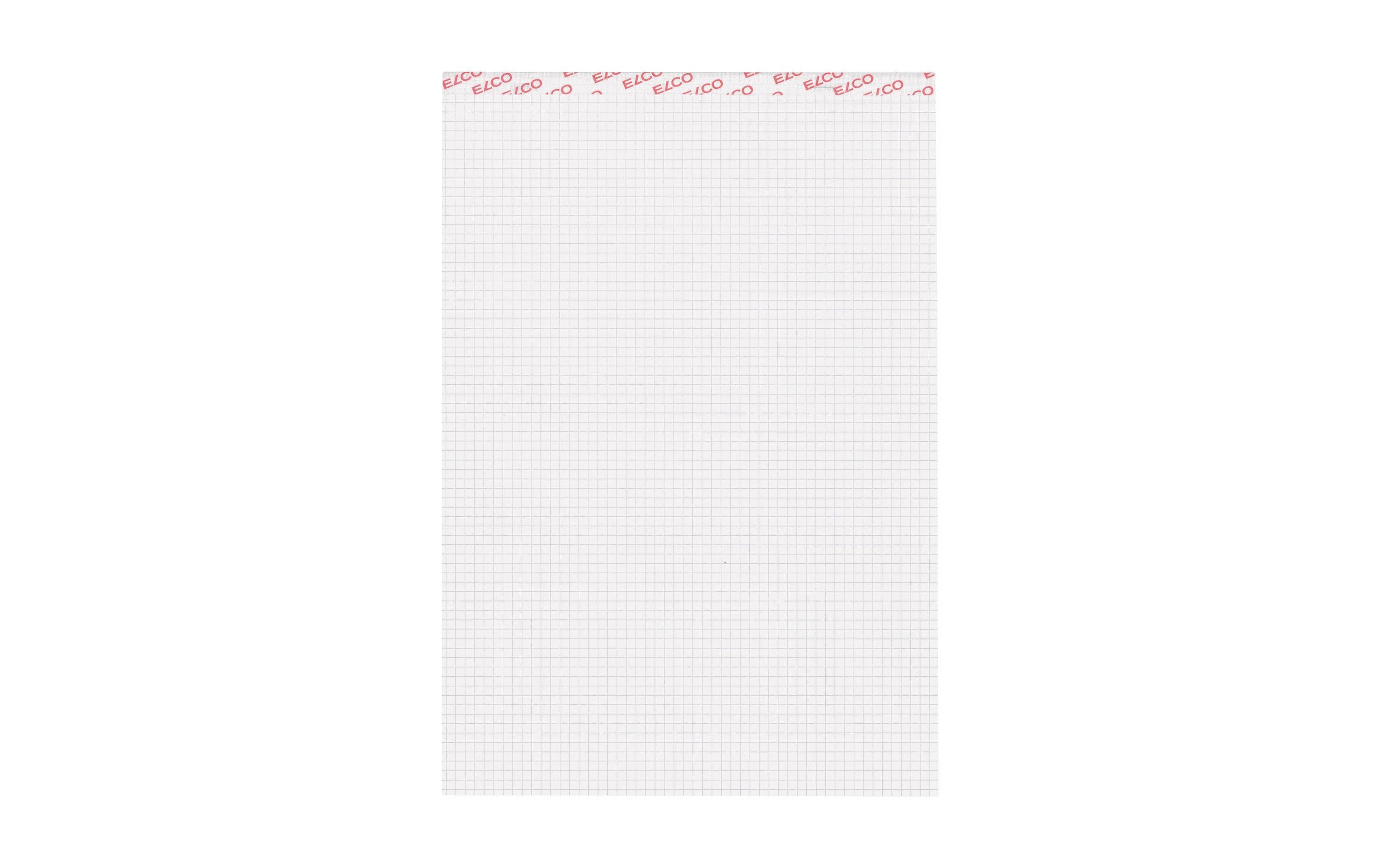 ELCO Notizblock Office 100 g/m² A4, 4 mm Kariert, 5 Stück