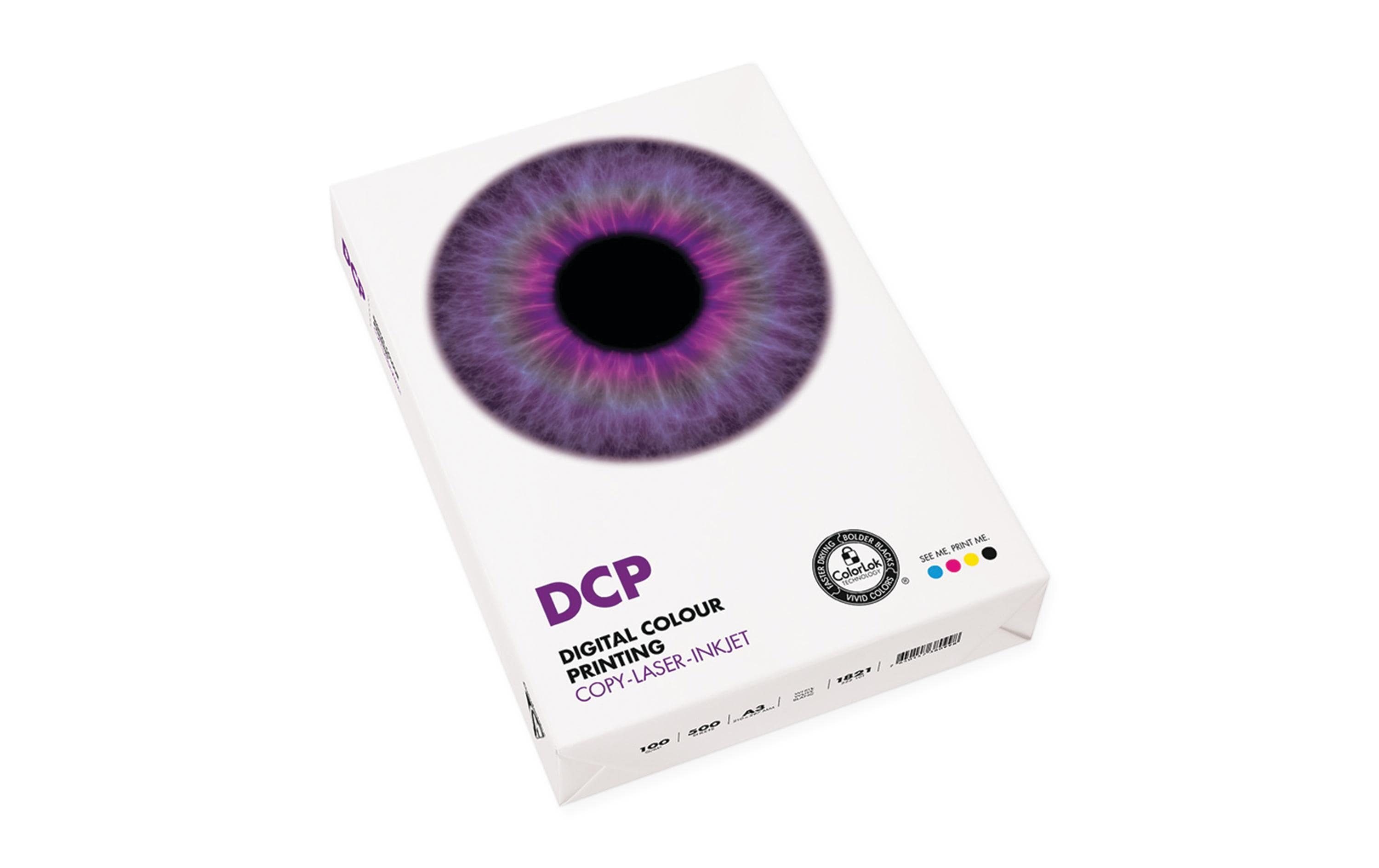 DCP Druckerpapier Supersilk A3, Hochweiss, 100 g/m²,500 Blatt