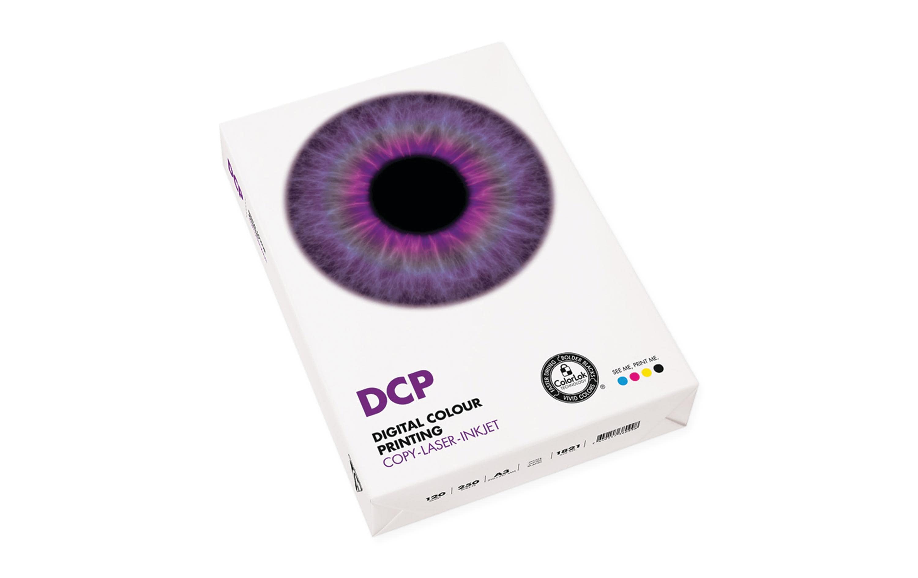DCP Druckerpapier Supersilk A3, Hochweiss, 120 g/m²,250 Blatt