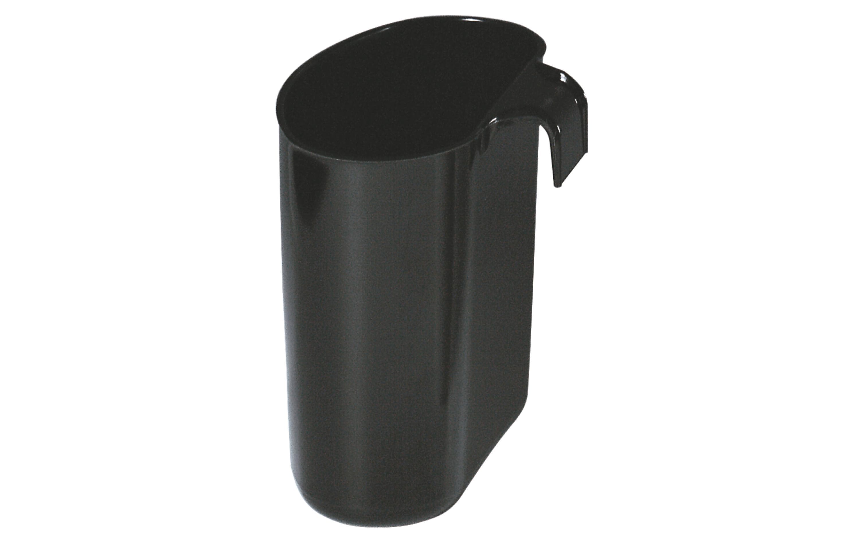 Büromaterial Recyclingbehälter 1.5 l, Schwarz