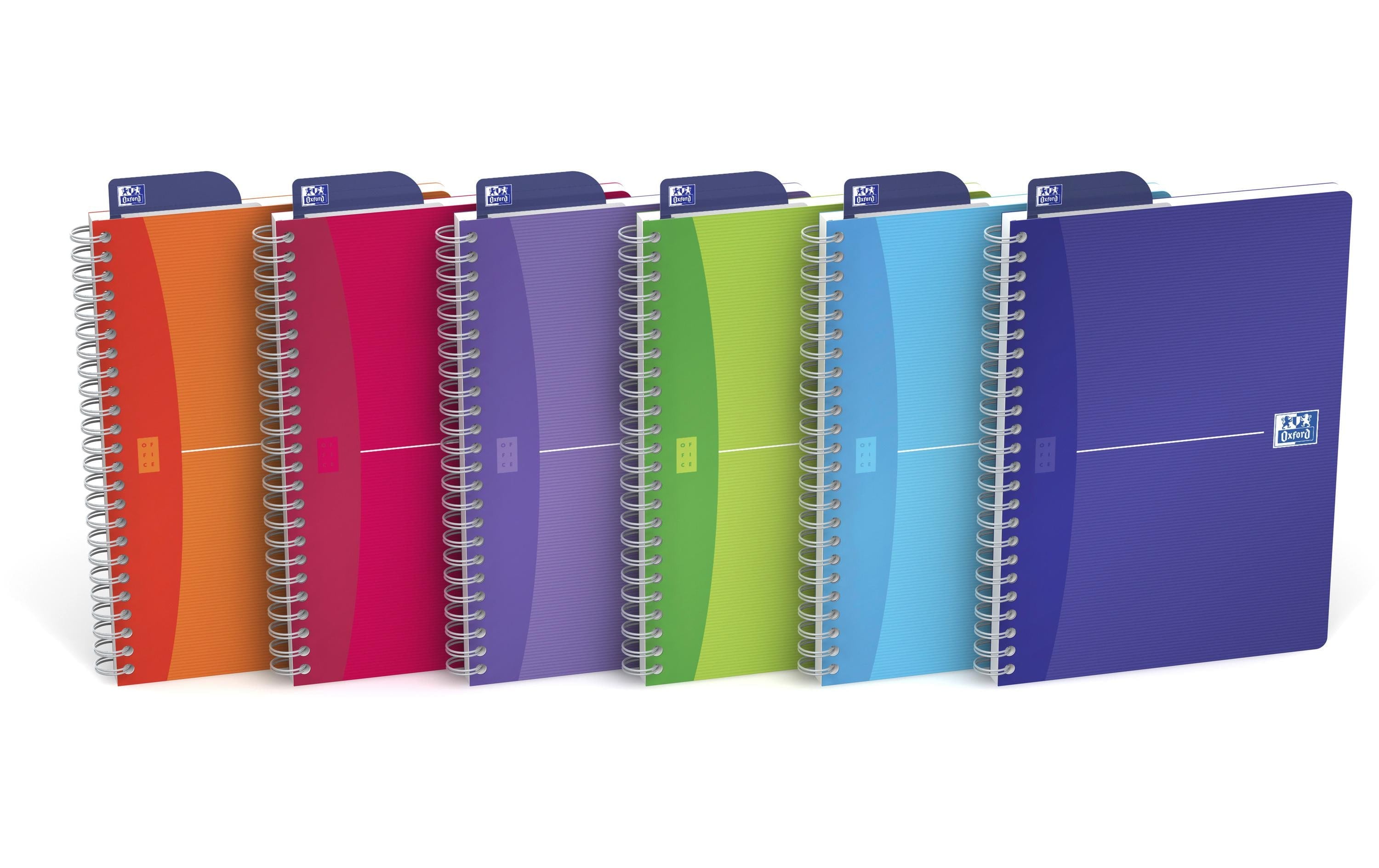 Oxford Notizbuch MyColours A5, Liniert, Assortiert, 5 Stück
