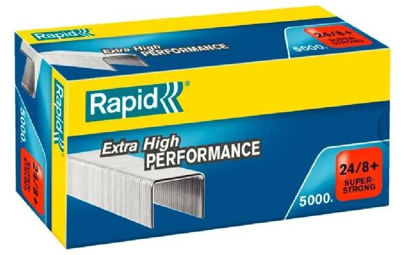 Rapid Heftklammern Super Strong, 24/8, 5000 Stück