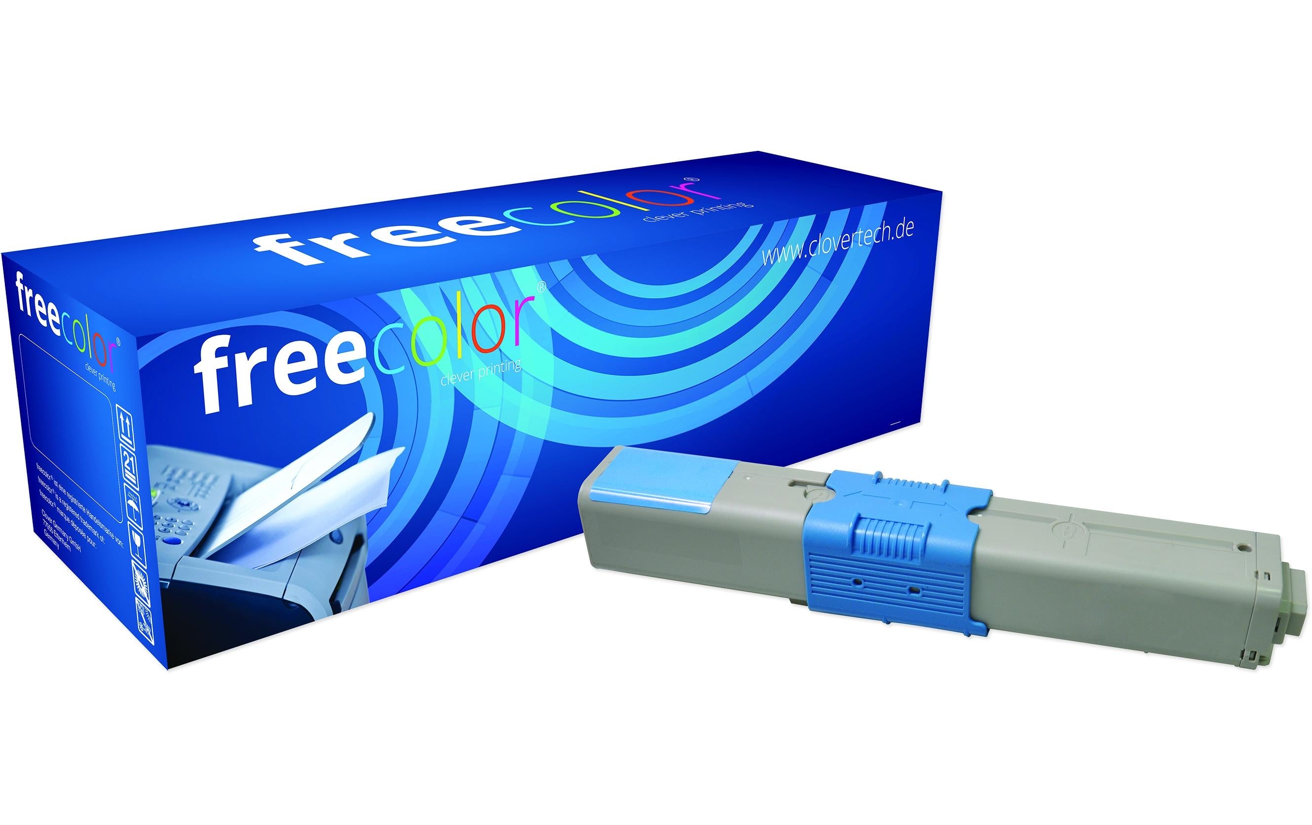 Freecolor Toner OKI 4497353x Cyan