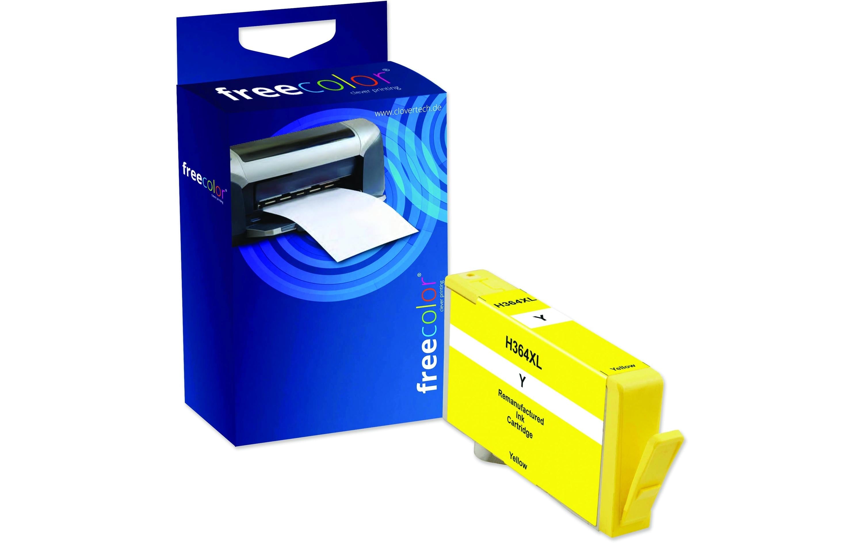 Freecolor Tinte HP No. 364 XL Yellow