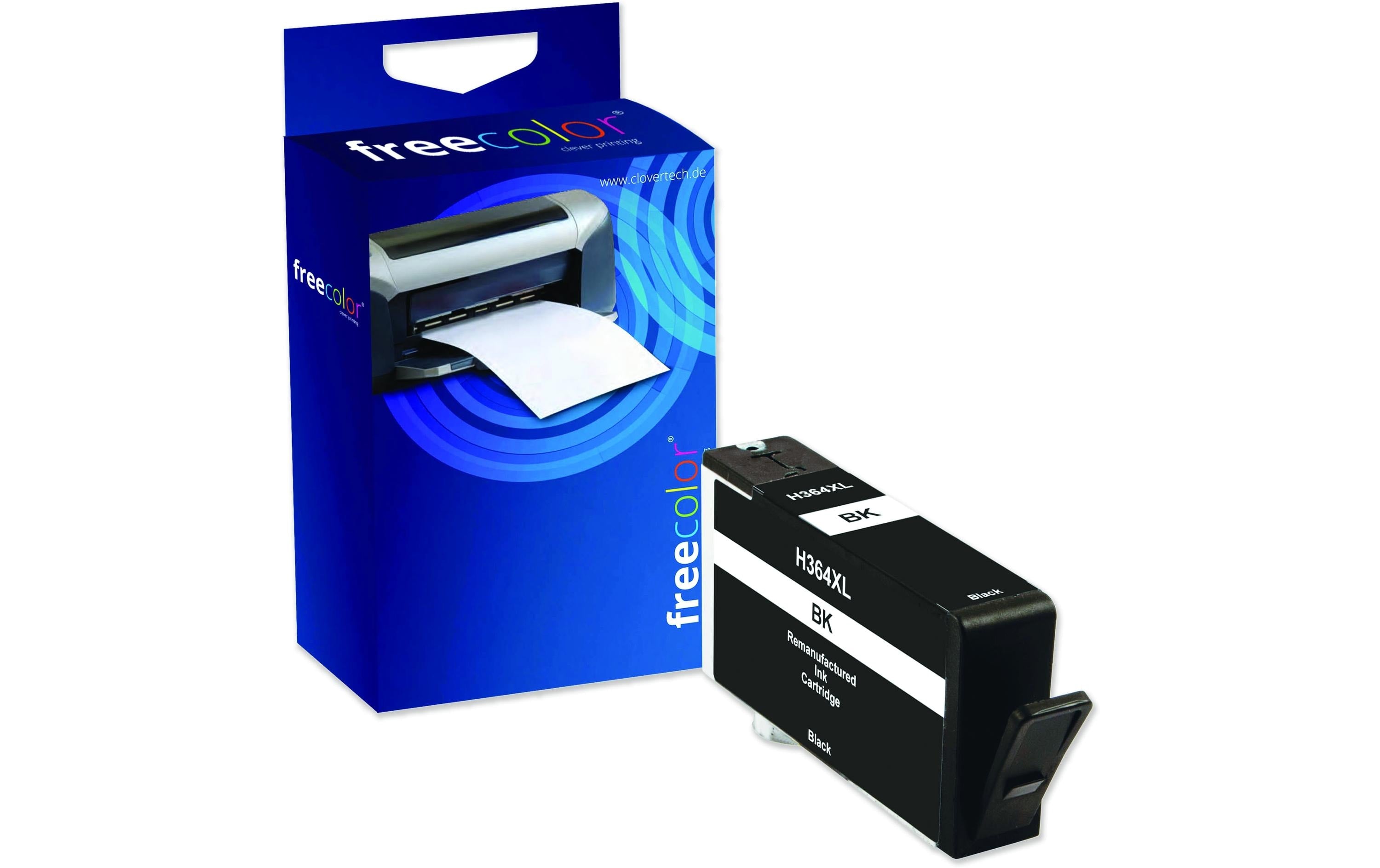 Freecolor Tinte HP No. 364 Black
