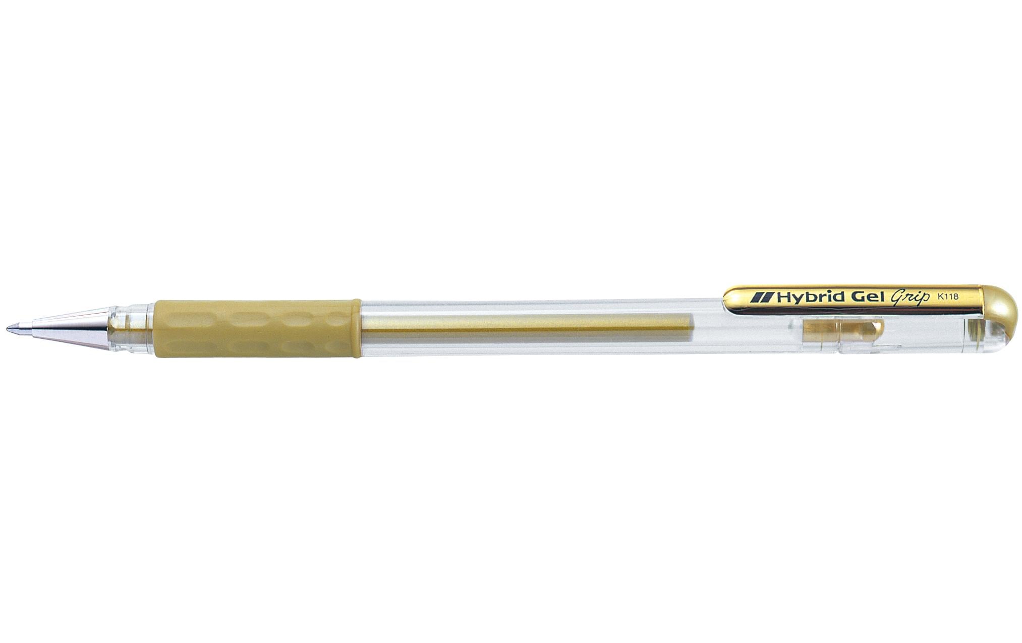 pentel Gelschreiber Hybrid Grip 0.4 mm, Gold