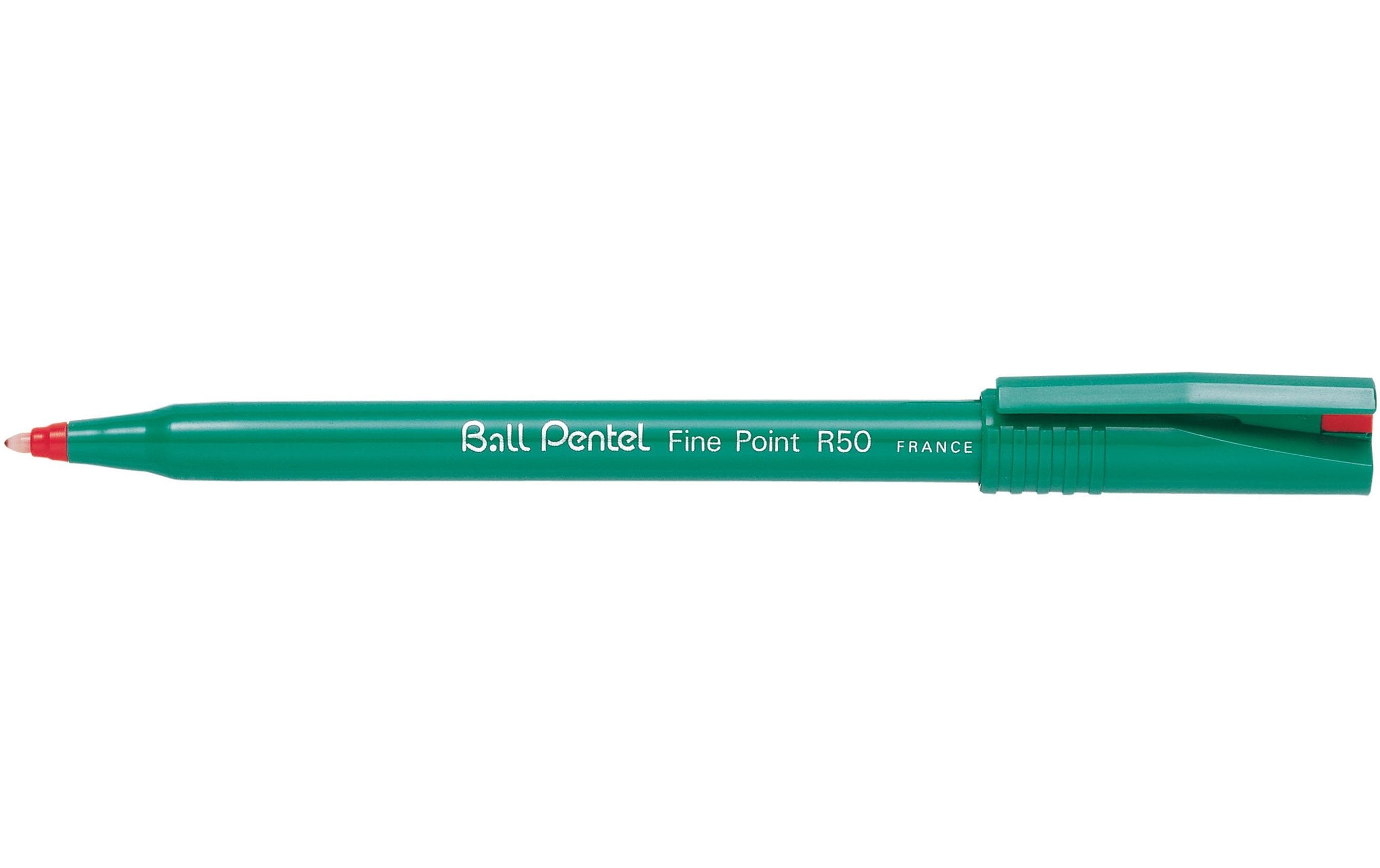 pentel Rollerball R50 0.4 mm, Rot