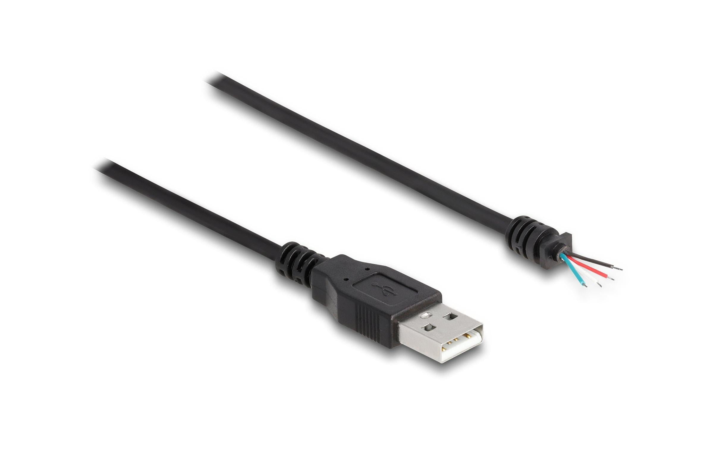 Delock USB-Kabel ohne Stecker USB A - Offen 1 m