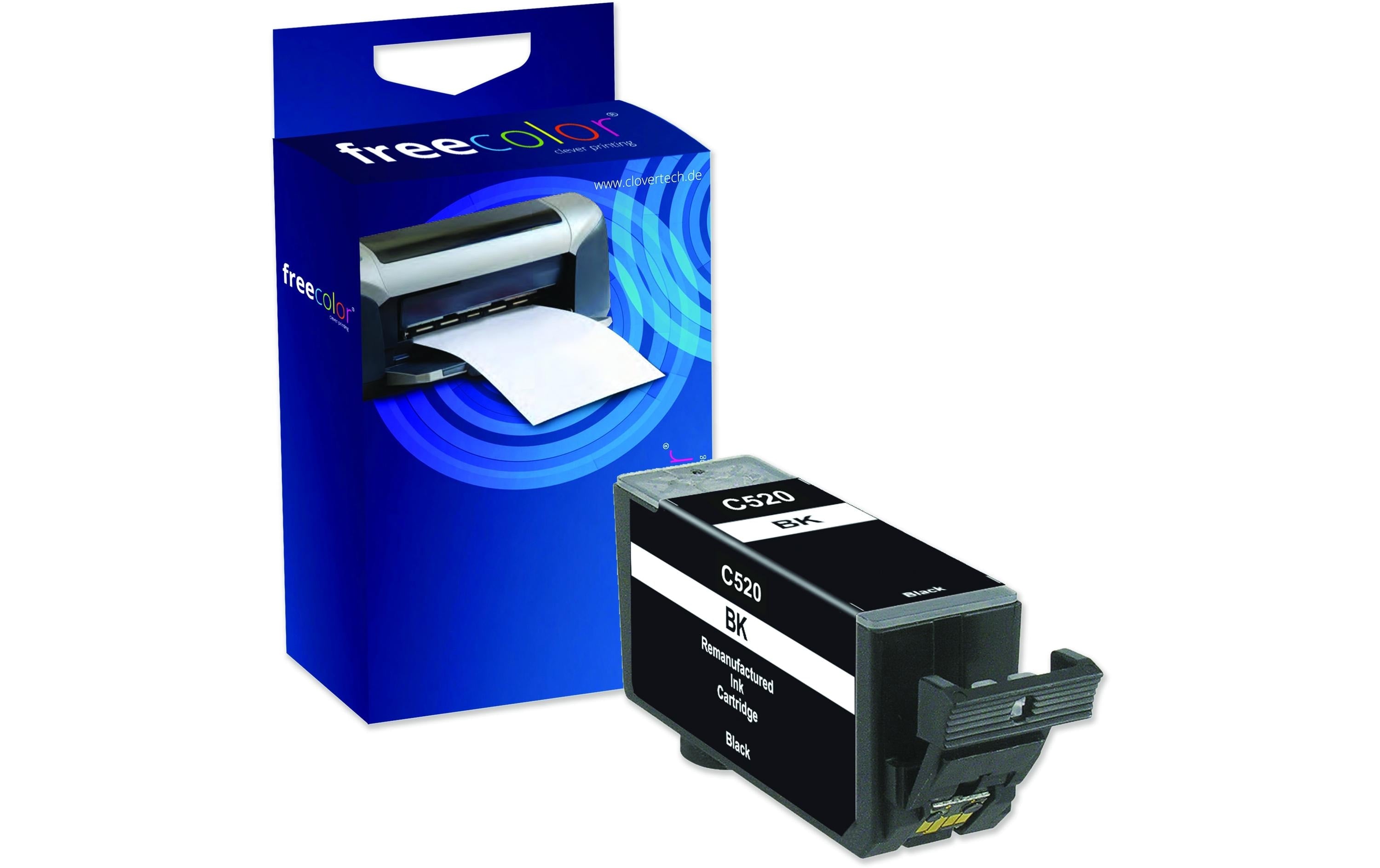 Freecolor Tinte Canon PGI-520 Black