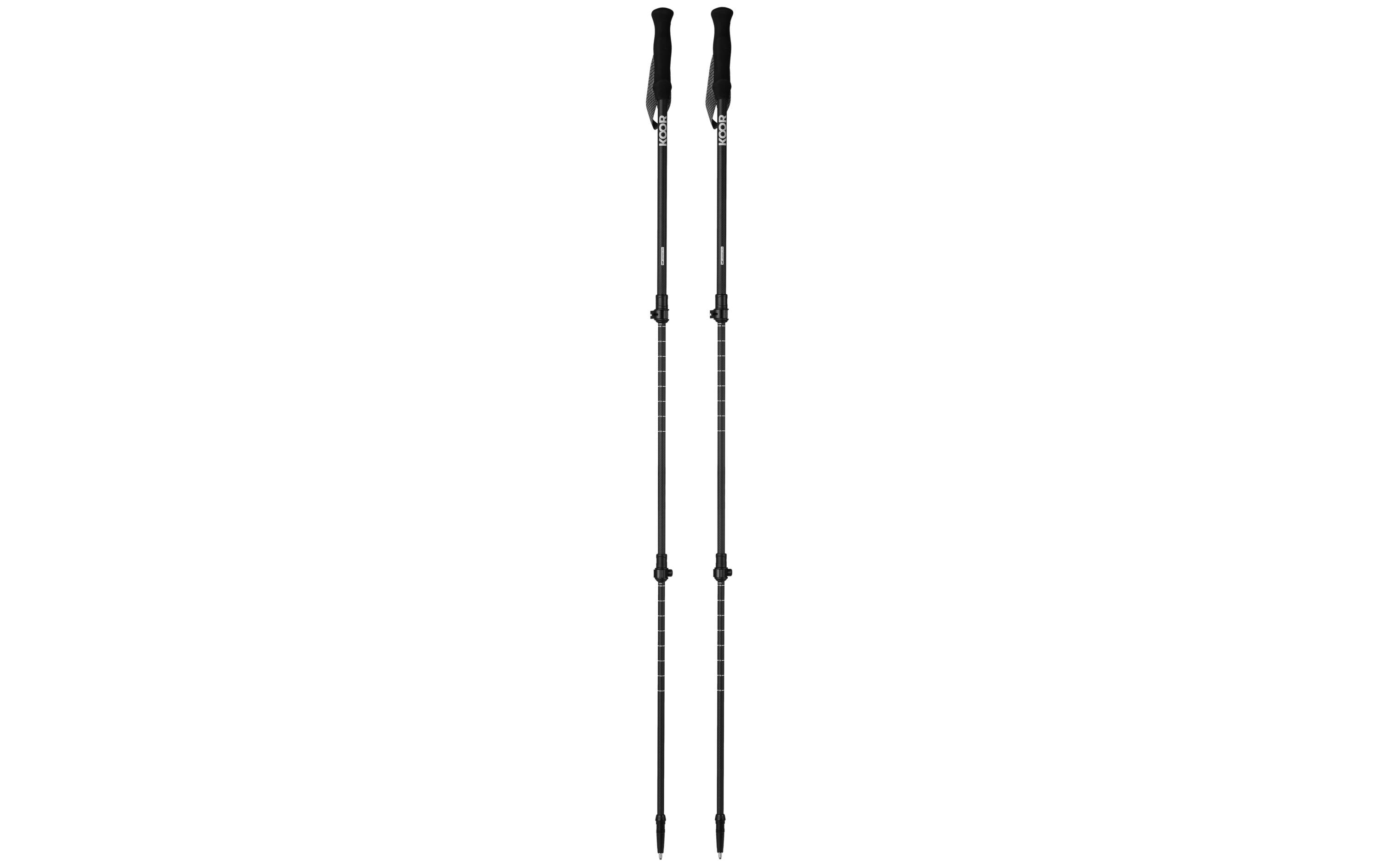 KOOR Wanderstock Carbon Castoor Anthrazit