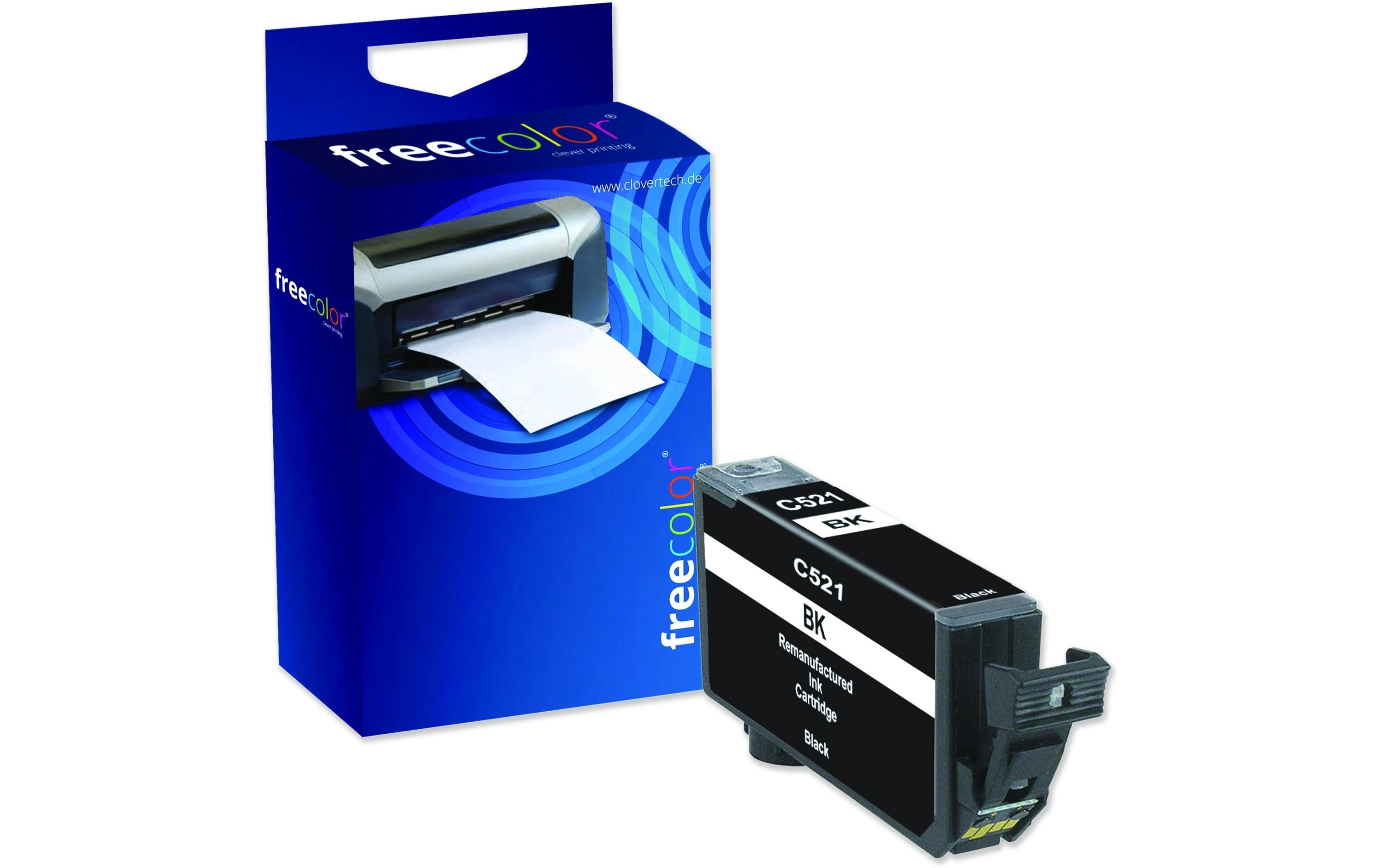 Freecolor Tinte Canon CLI-521 Black