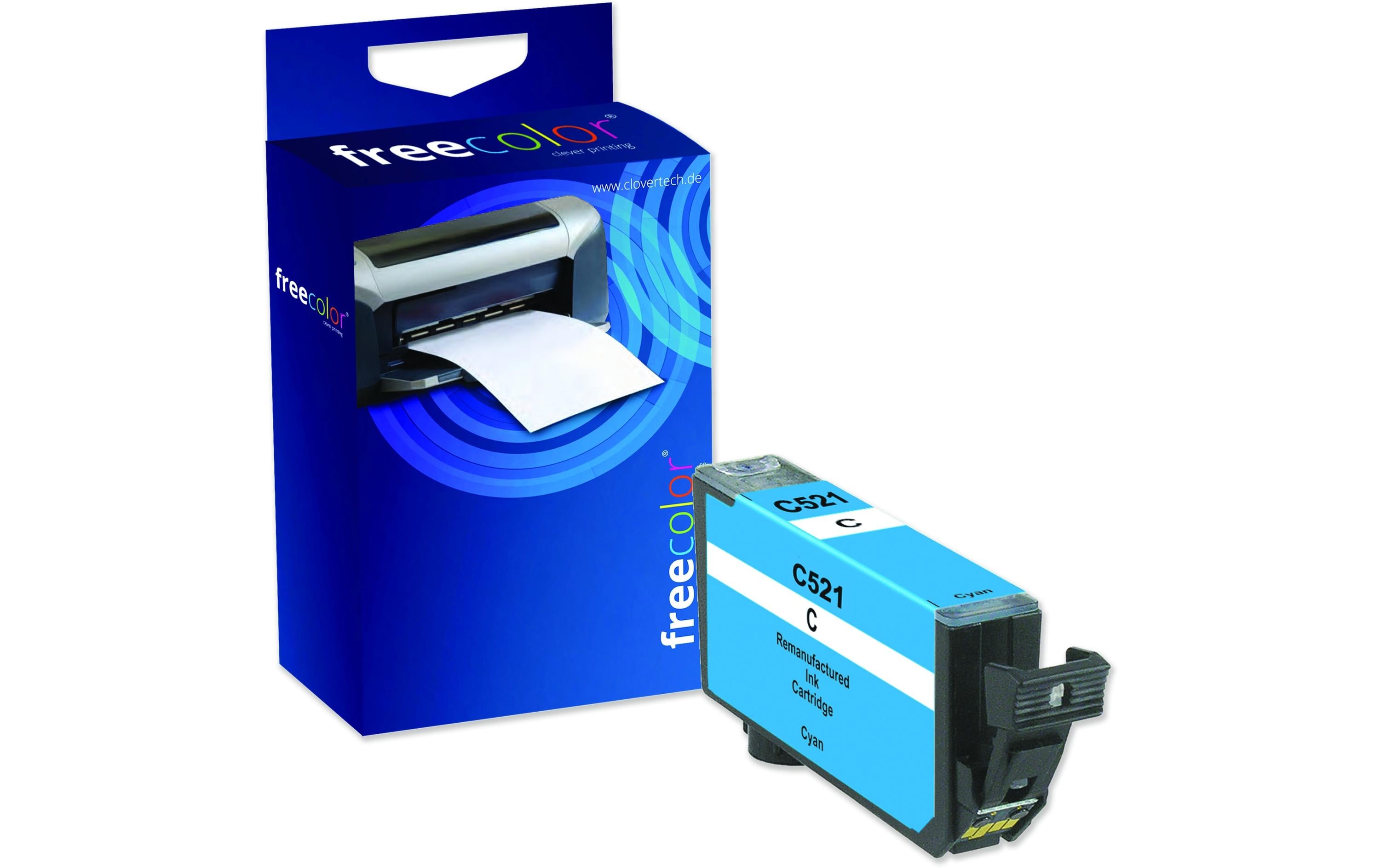 Freecolor Canon CLI-521 Cyan