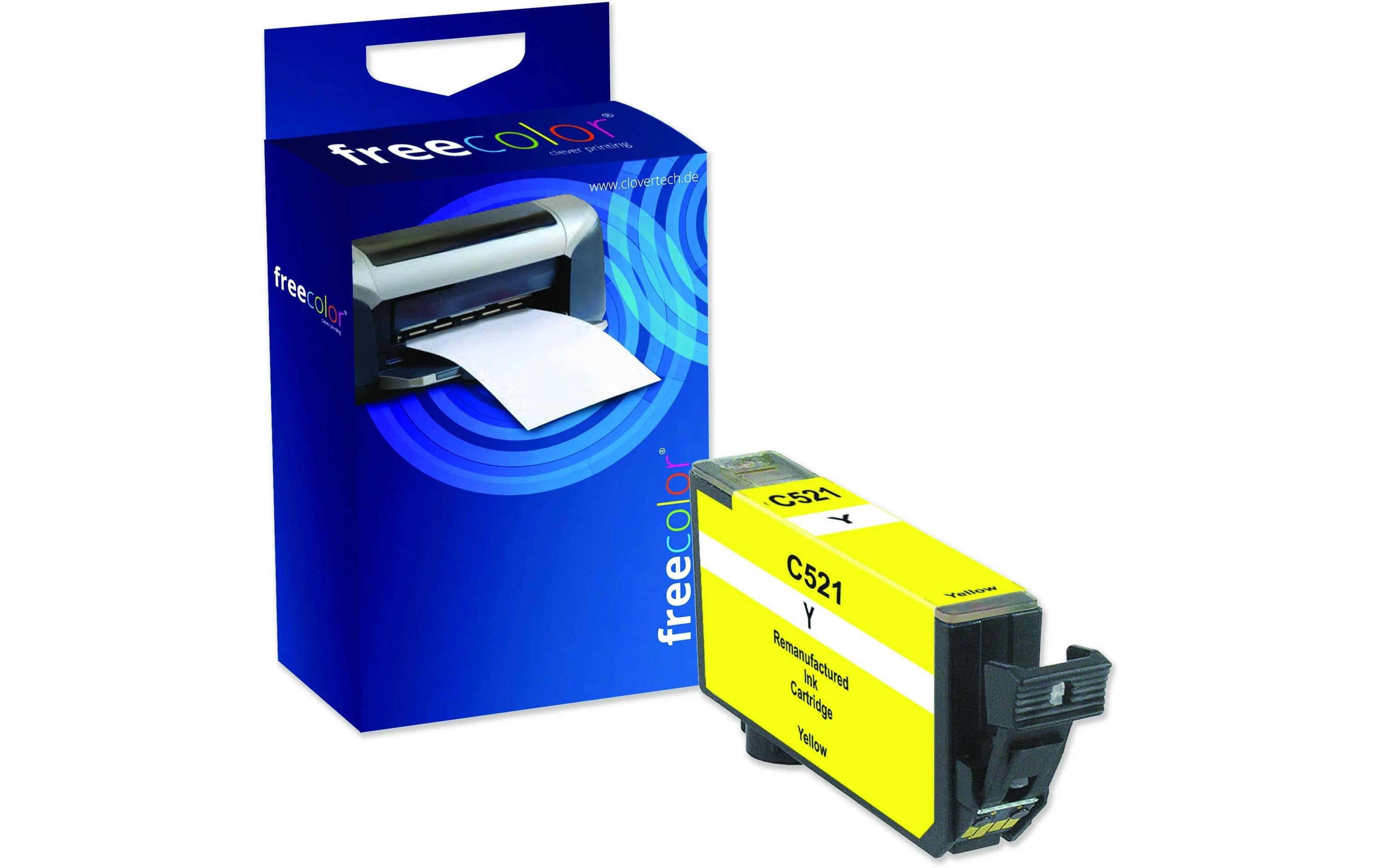 Freecolor Canon CLI-521 Yellow