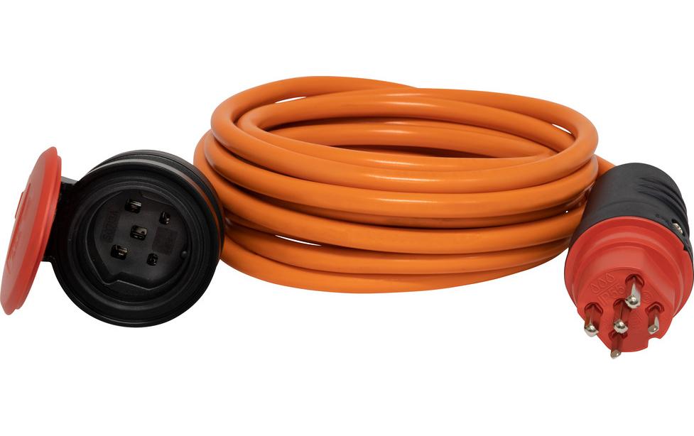 Brennenstuhl Verlängerungskabel 5 m T25 - T25 Orange