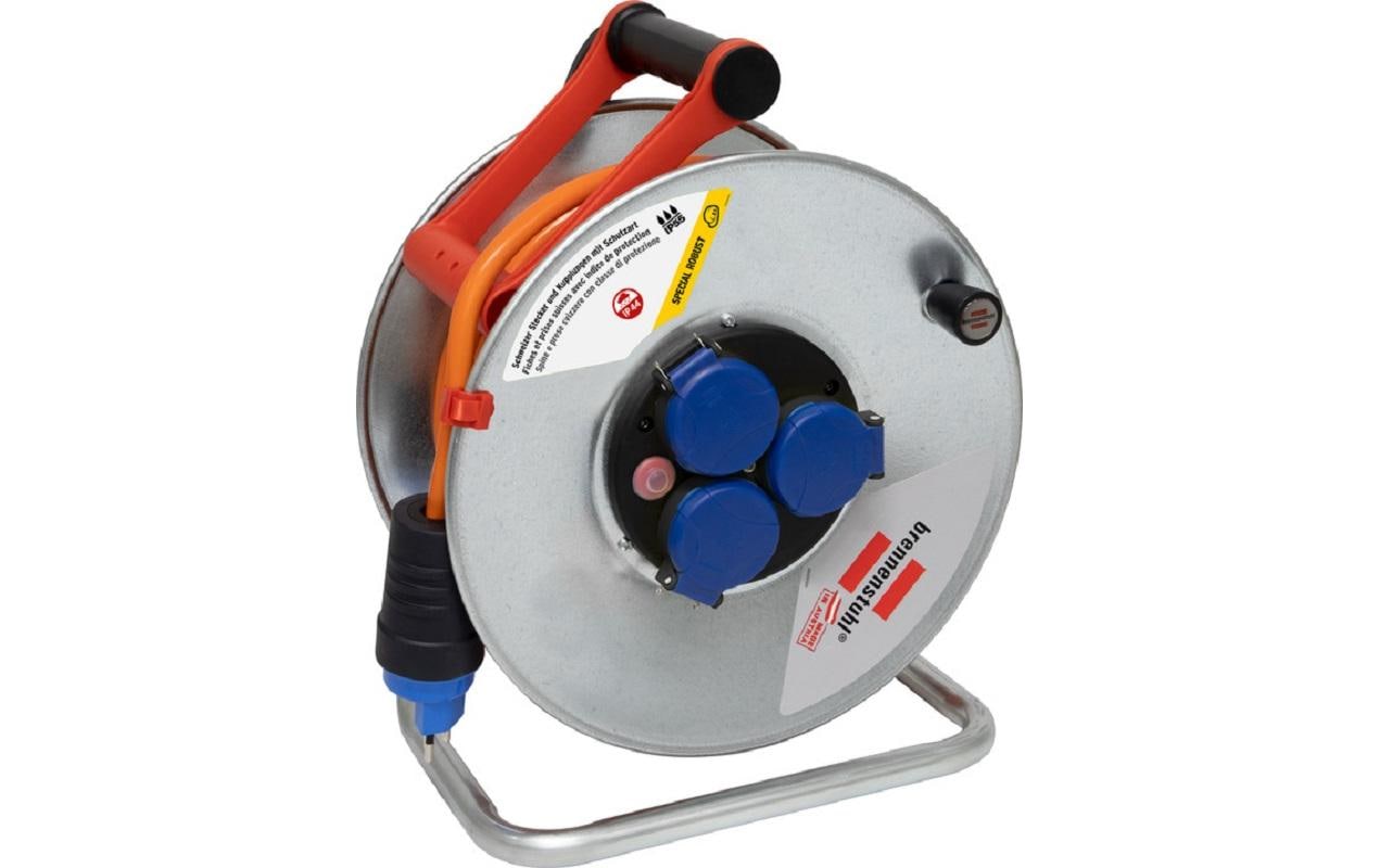 Brennenstuhl Baustellen-Kabelrolle Garant SK 290 25 m 3x T13